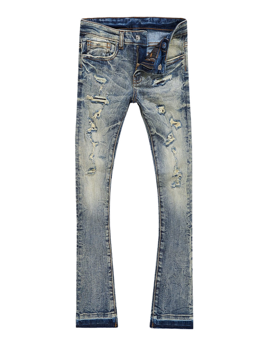 Kids Stacked Rockport Denim Jeans 1167