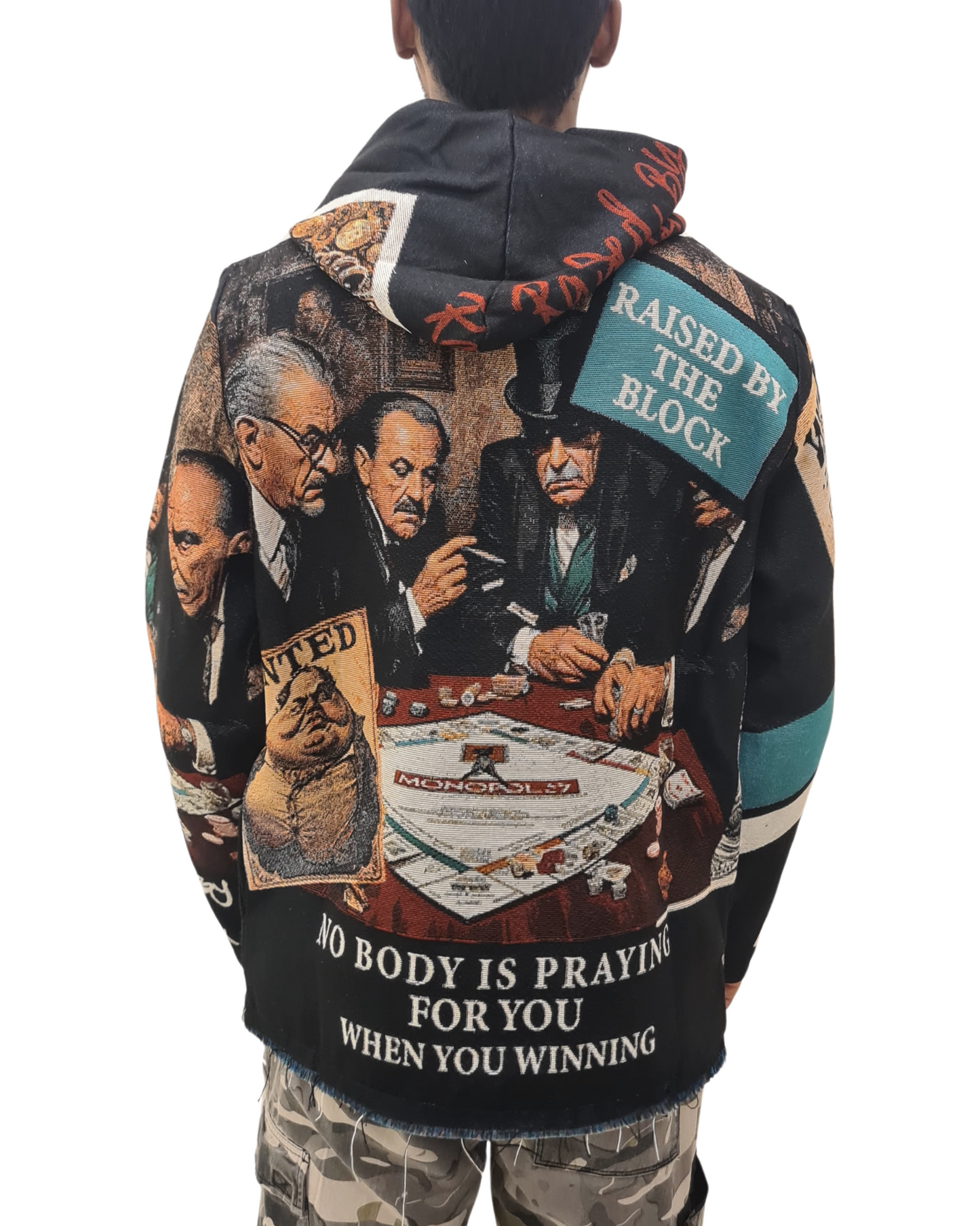 Crime Boss Tapestry Hoodie