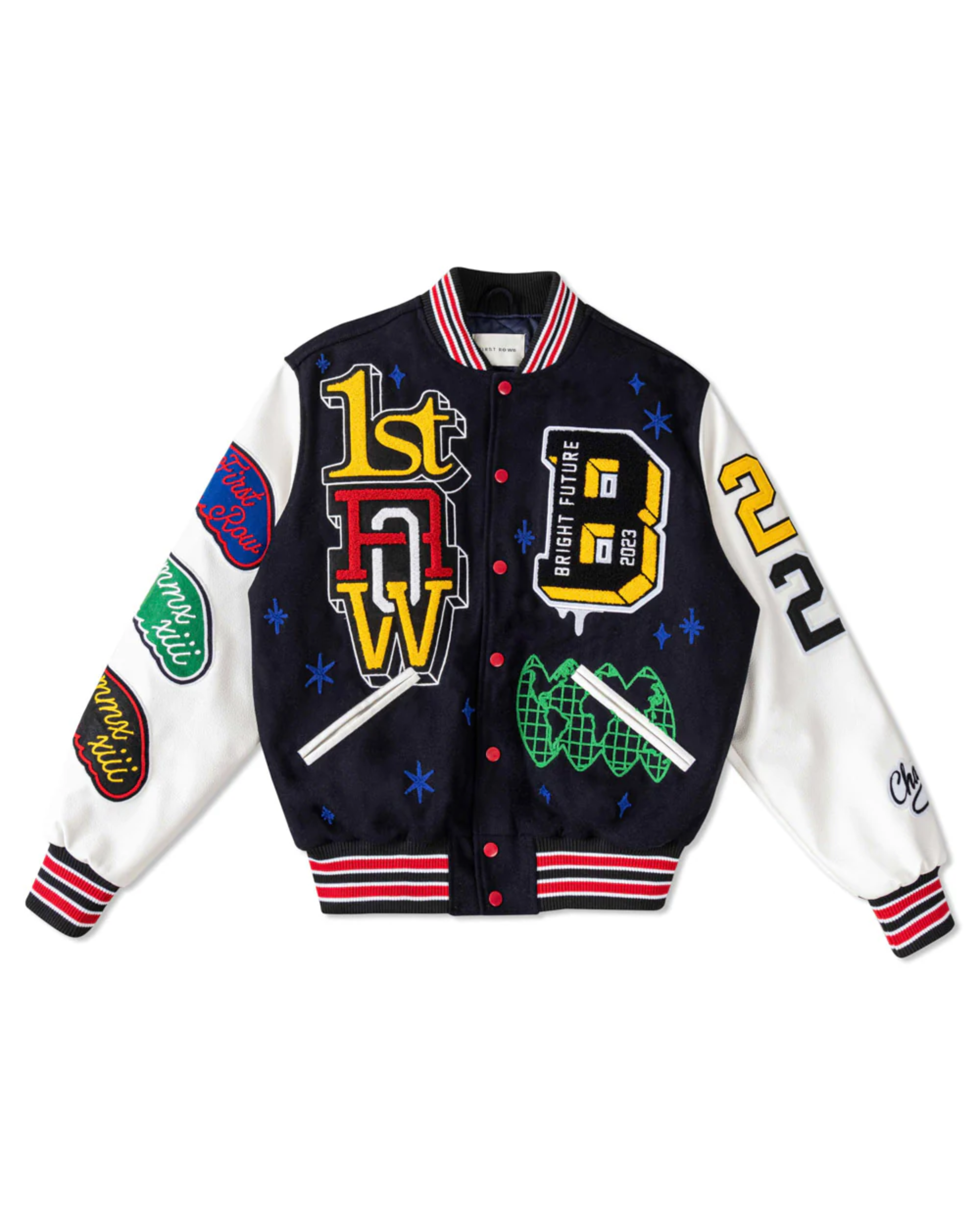 Kids Bright Future Varsity Jacket