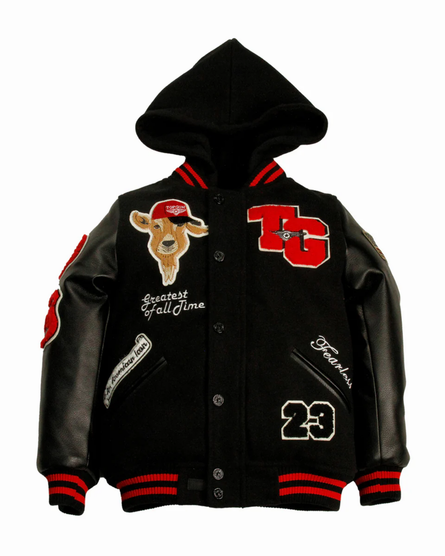 Kids The Goat Varsity Jacket