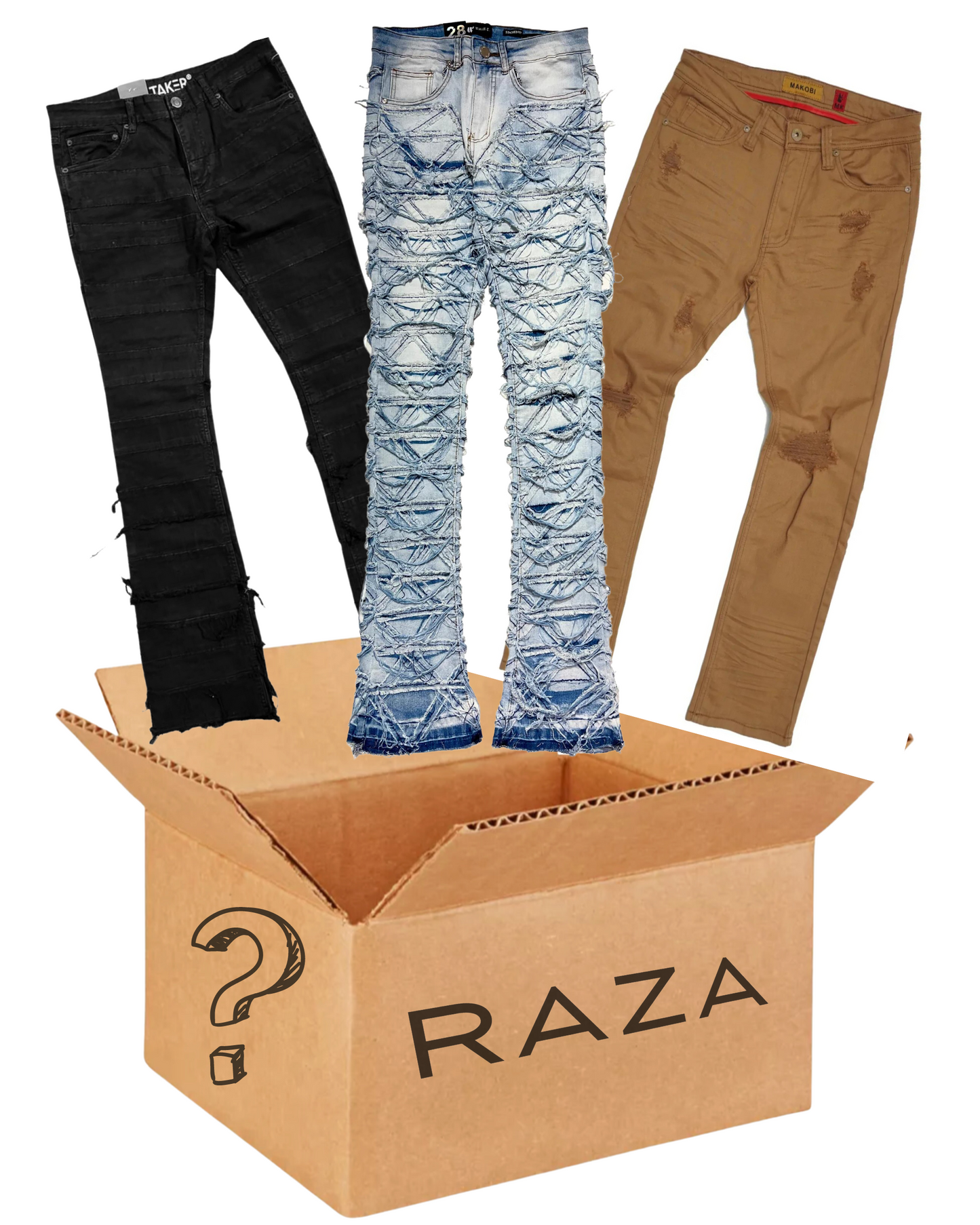 Mystery Box - 3 Random Men's Jeans