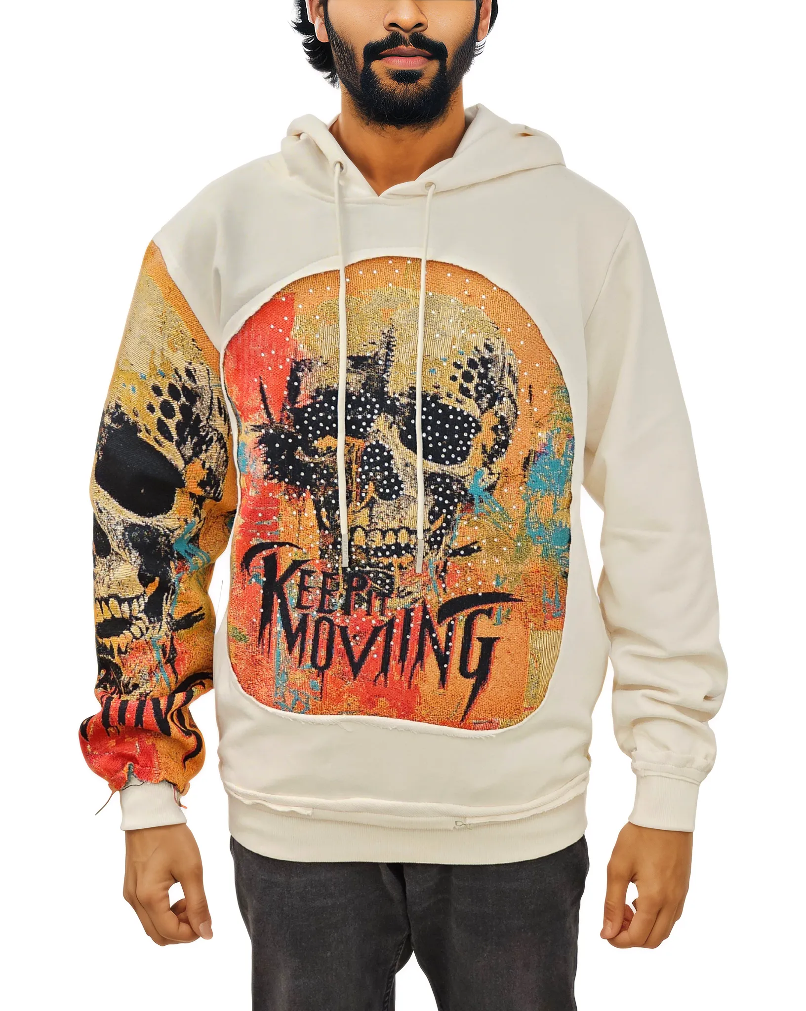 Keep It Moving Jacquard Hoodie