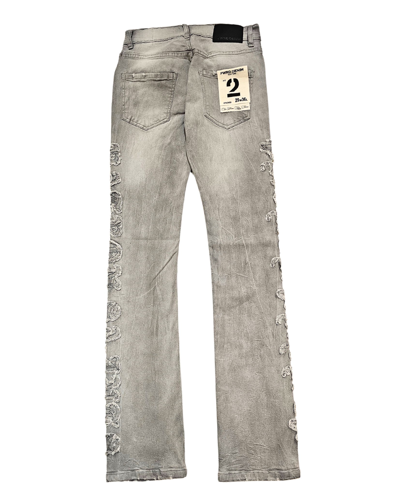 Stacked jean 330129