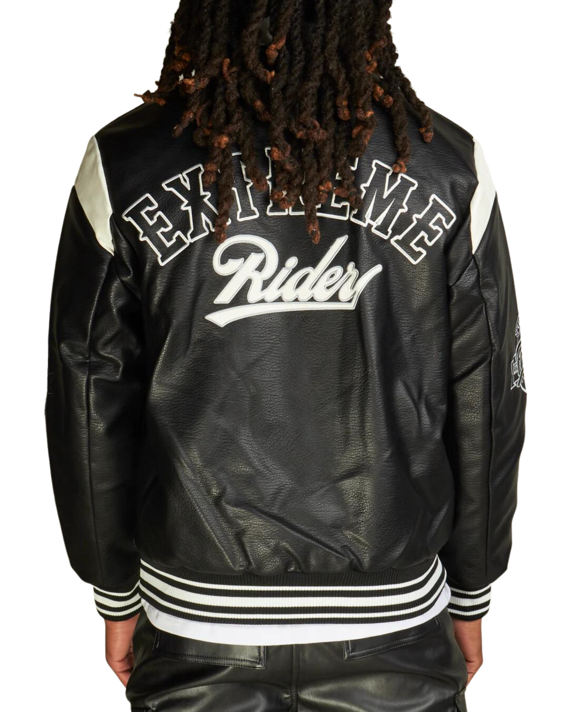 Starter Las Vegas Raiders Bronx Bubble Varsity Mens Jacket Black  LA30E710-2RV – Shoe Palace