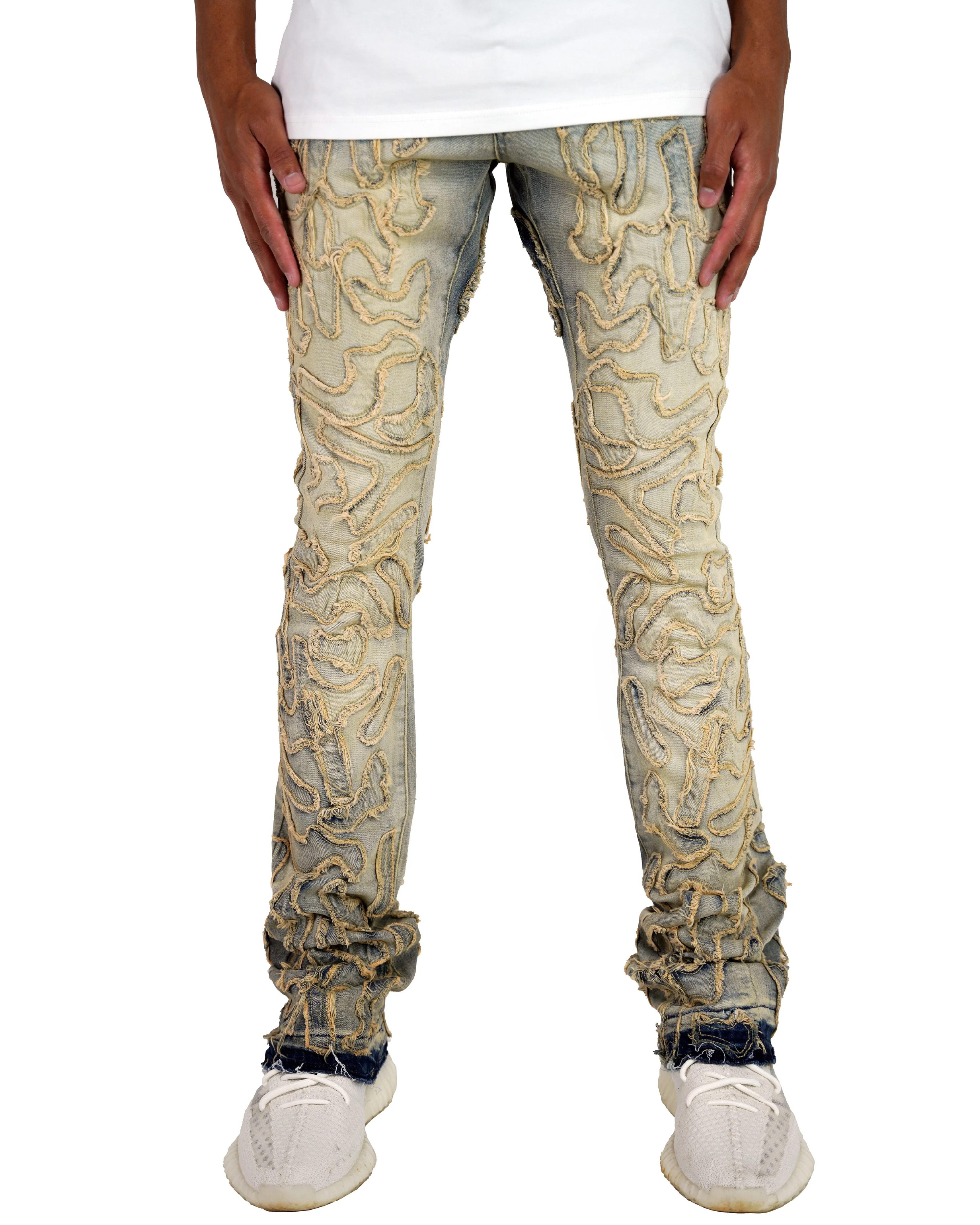 Cactus Stacked Jeans 3471