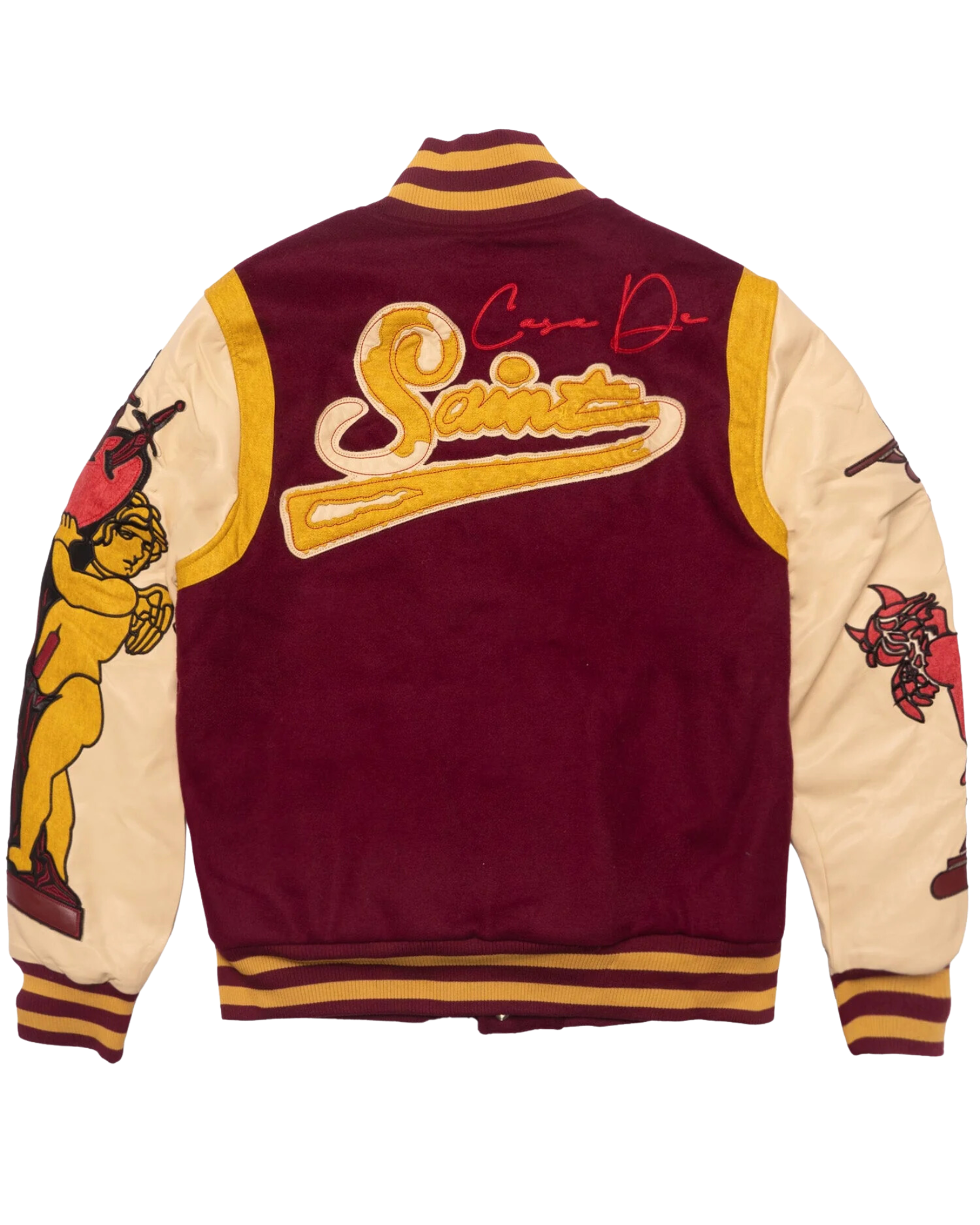 Casa De Wool Varsity Jacket F1071