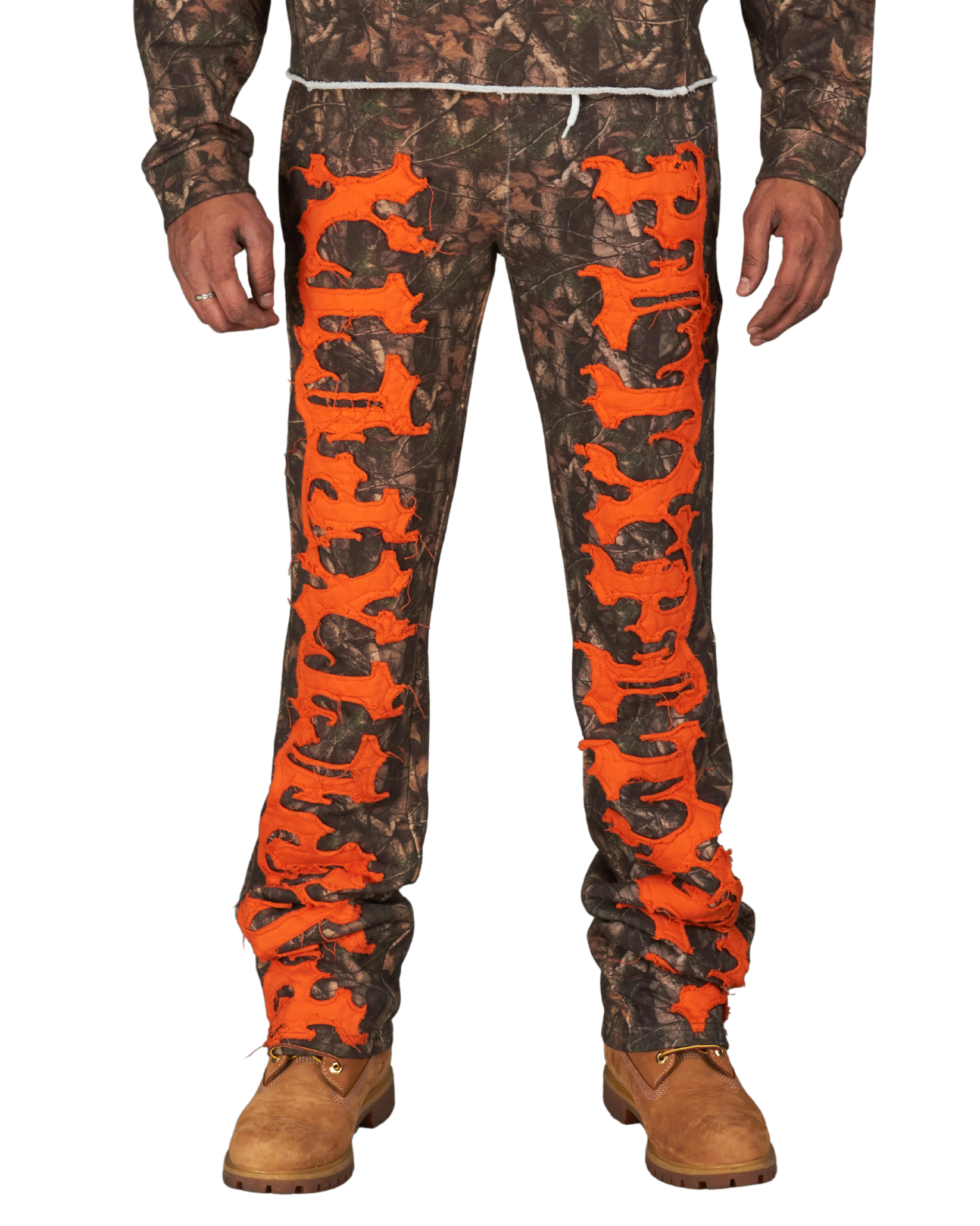 Hale Camo Orange Sweatpants