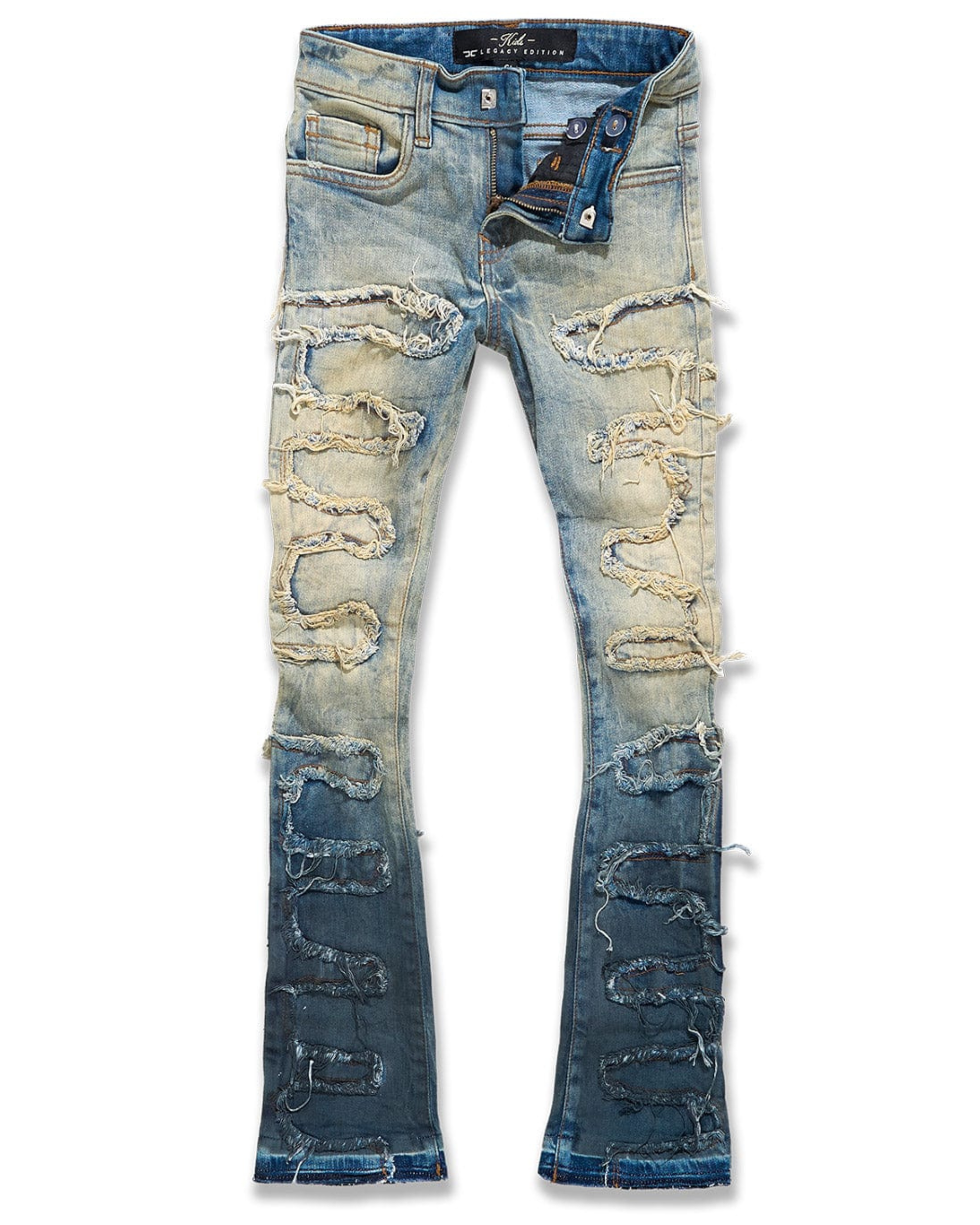 Python Stacked Jeans JTF1130