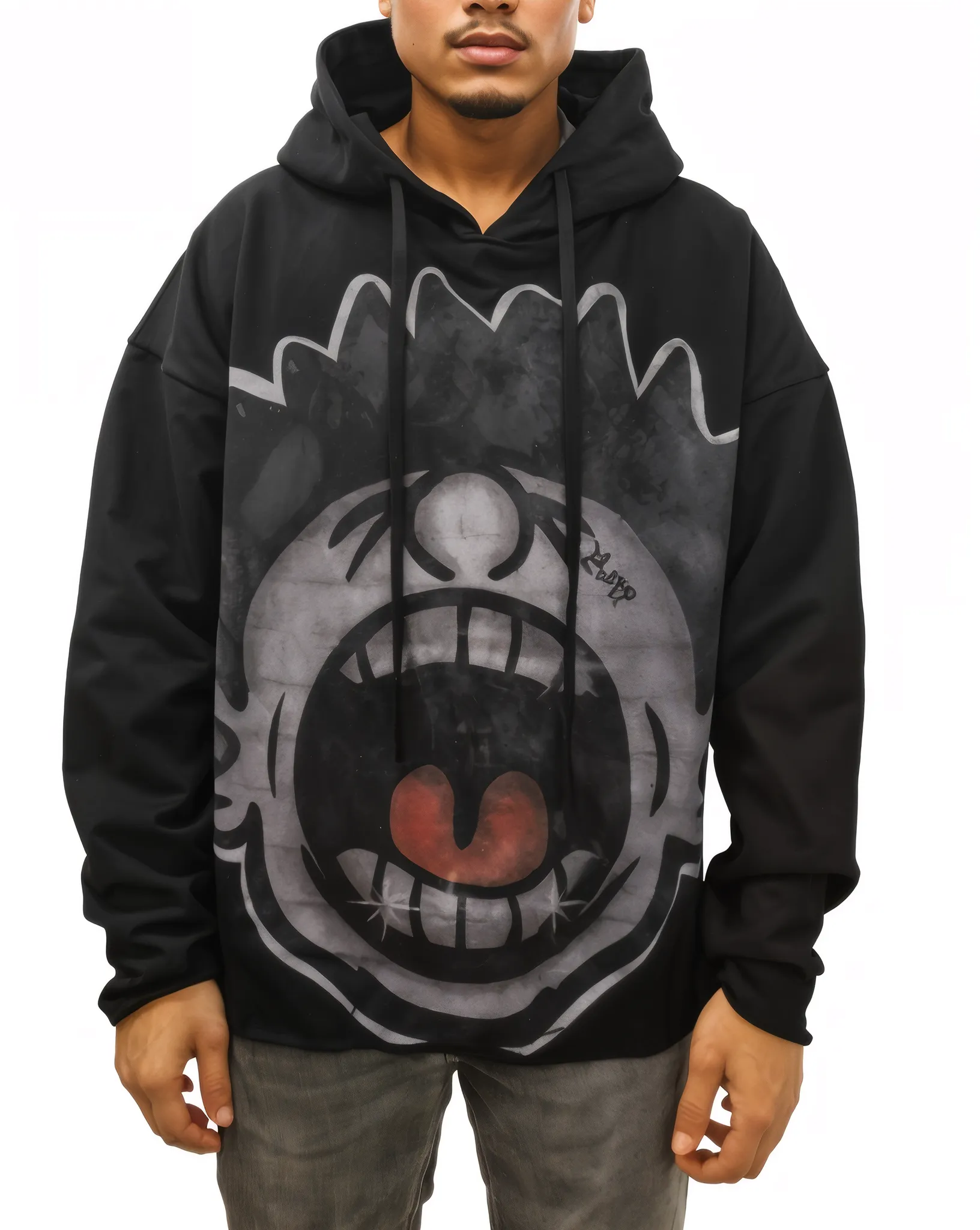 Angry Street Boy Hoodie