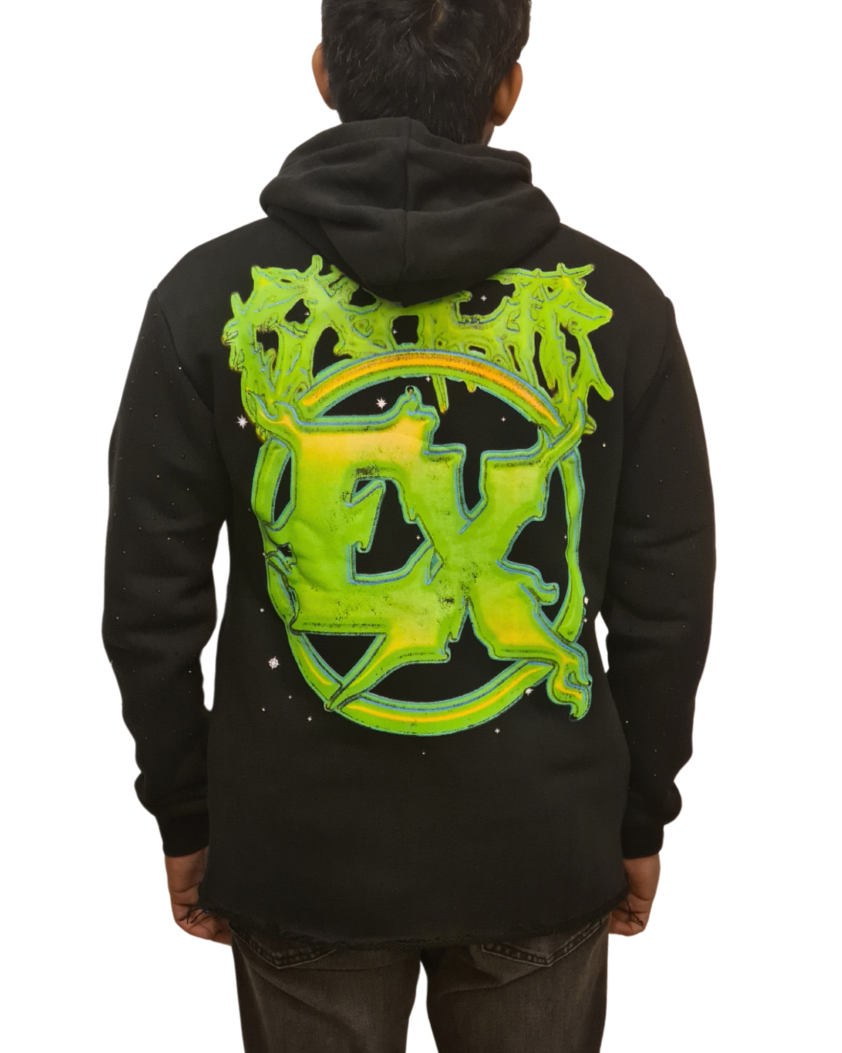 Dark Evil Green Hoodie