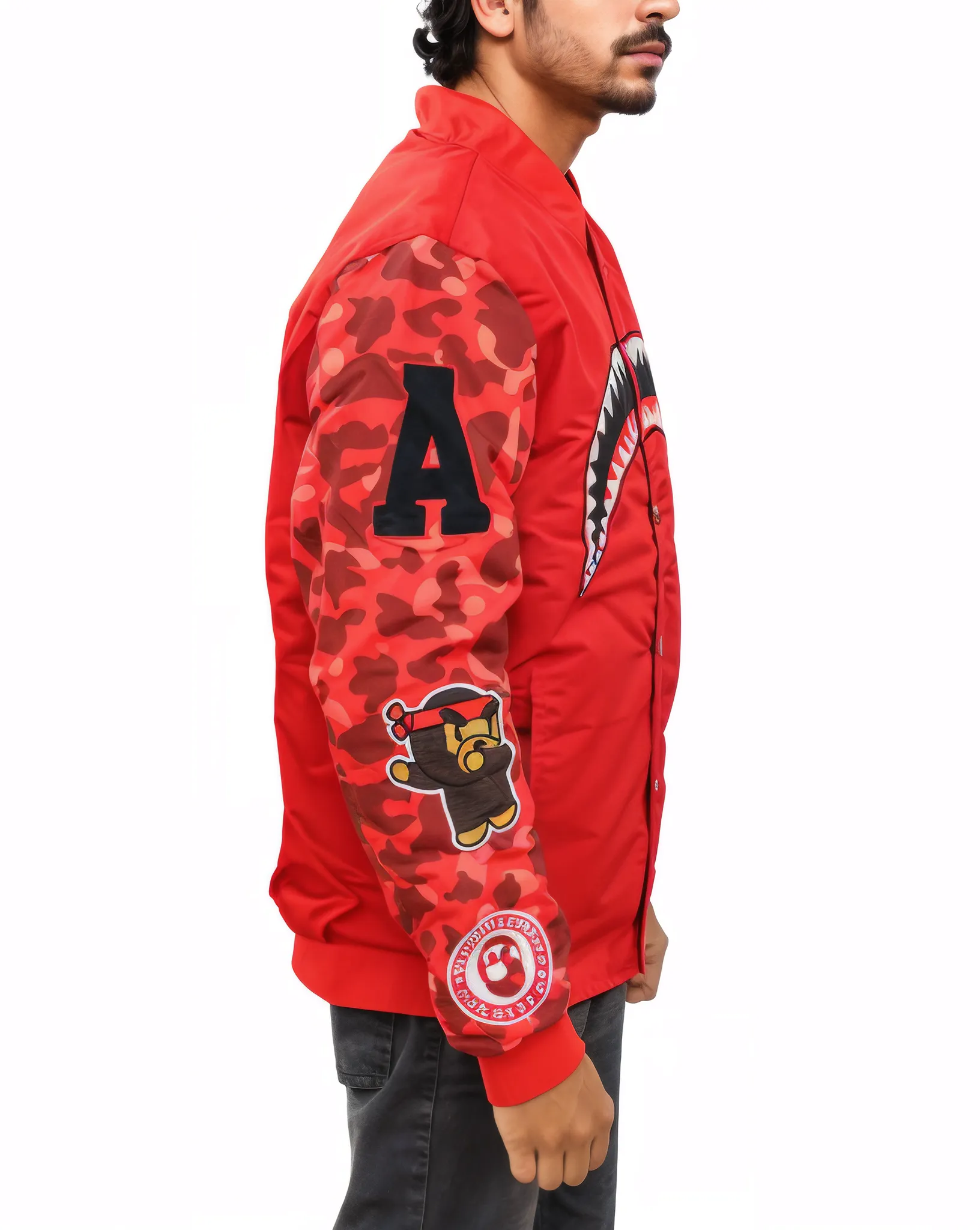 Ape Nylon Jacket MJ8918RD