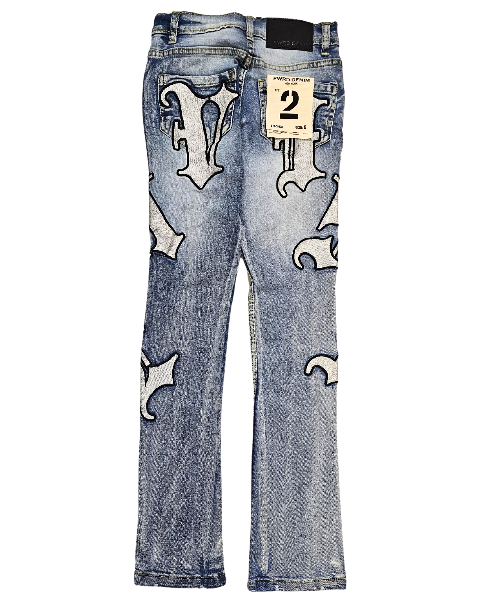 Kids stacked Jean 330128