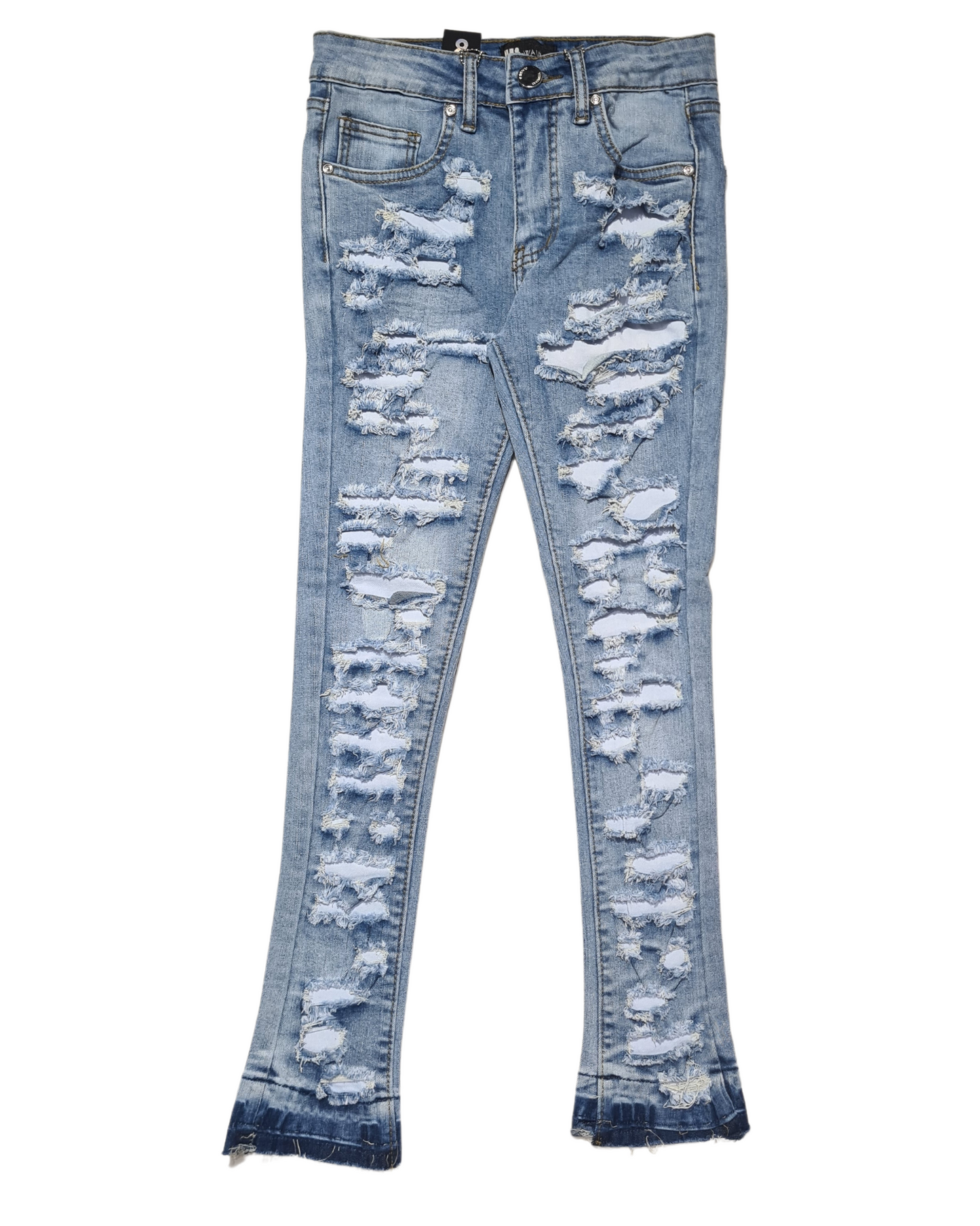 Kids Stacked Jeans 5657