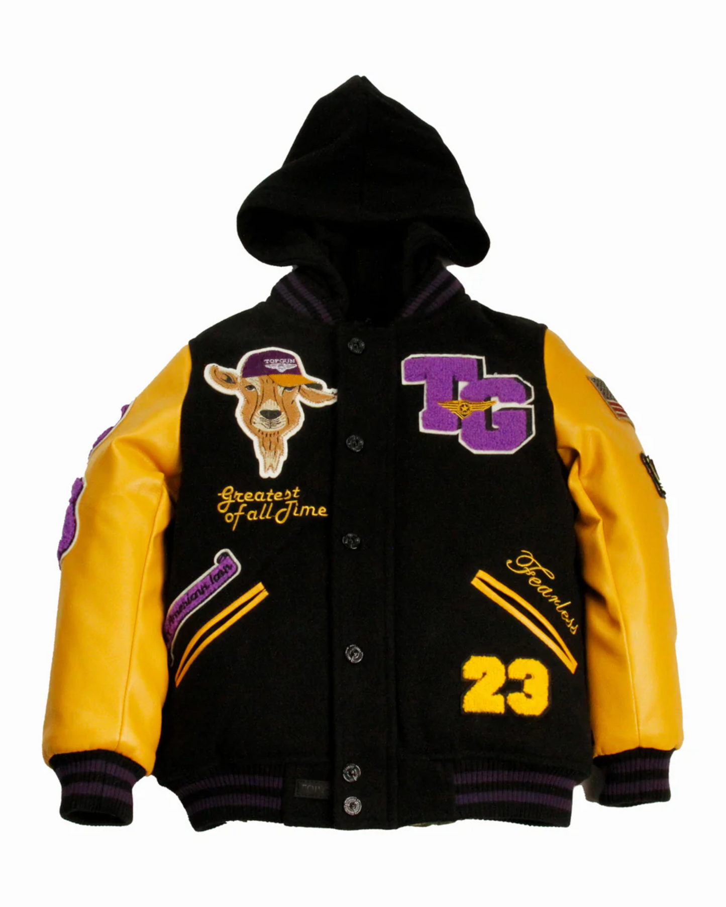 Kids The Goat Varsity Jacket