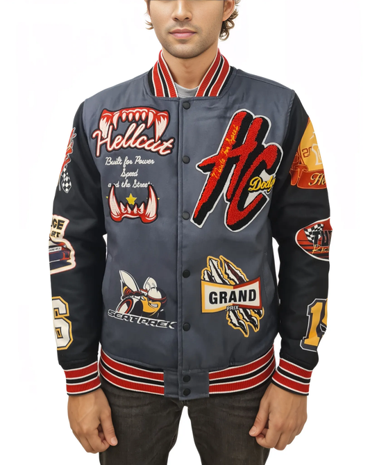 Hellcat Dodge Varsity Jacket