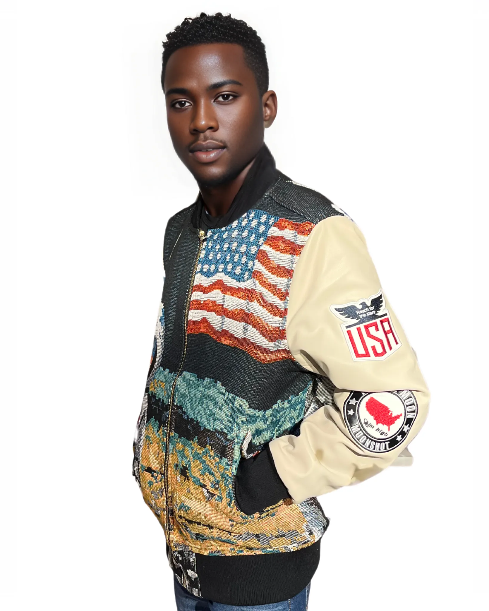 USA Moon Woven Jacket