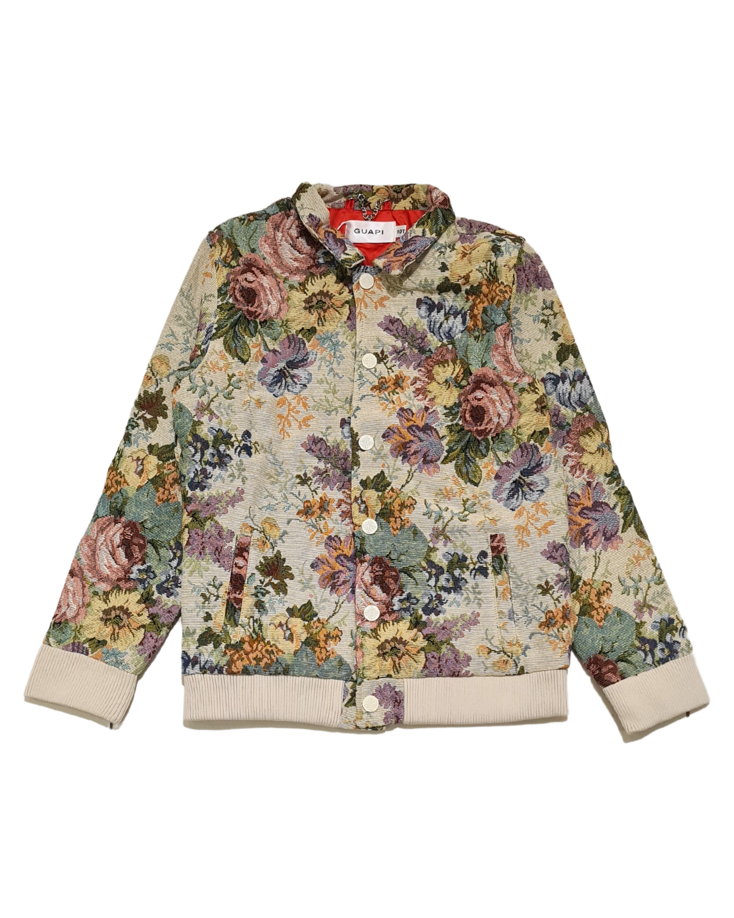 Kids Flowers Tapestry Jacket