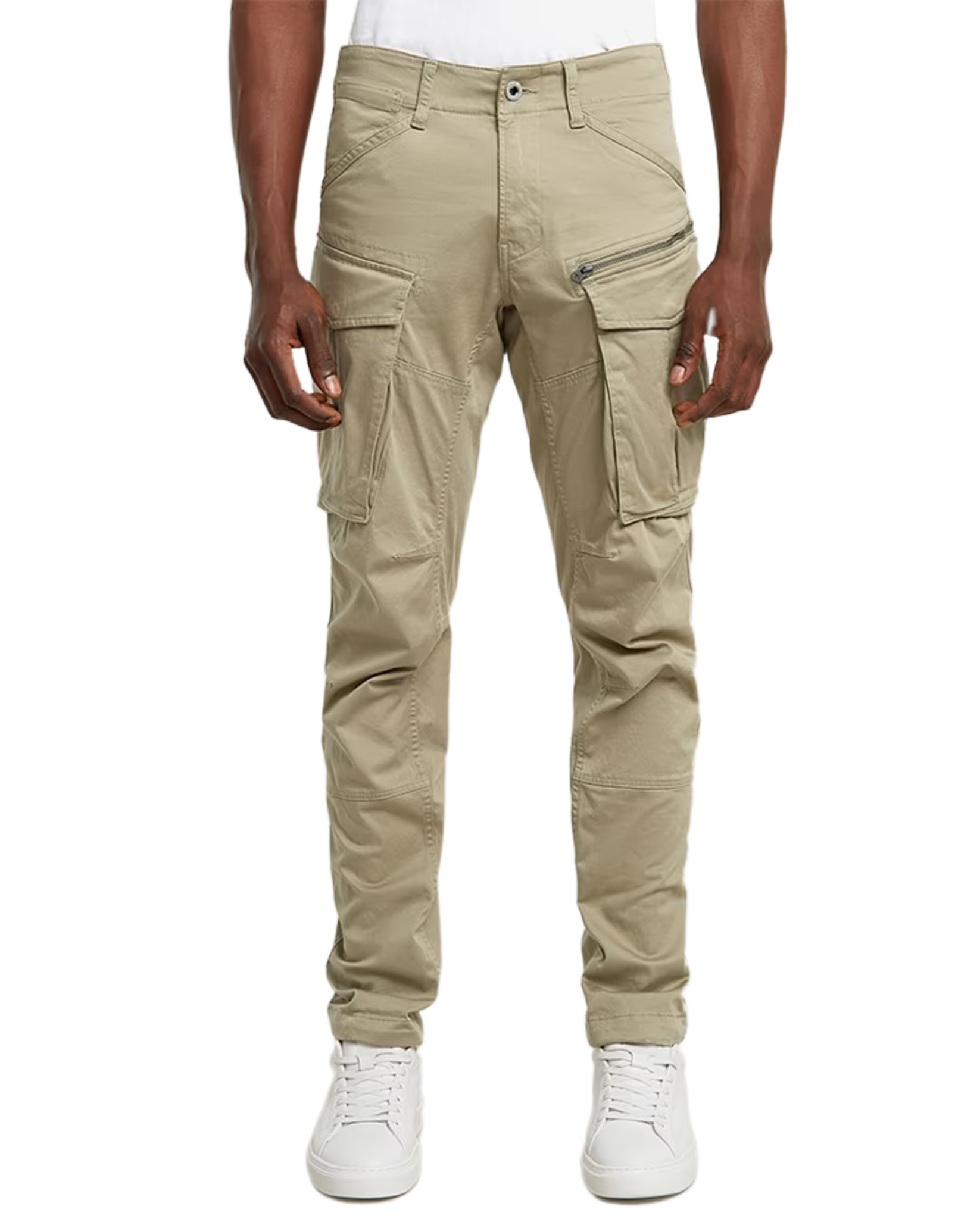 Zip 3D Cargo Tappered Denim 80340