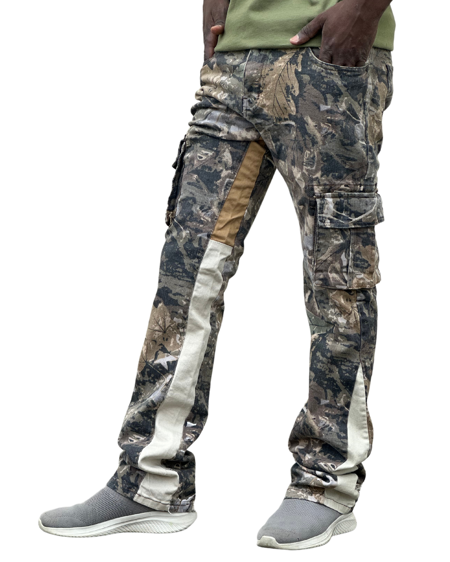 Camo Stacked Jeans 33959A