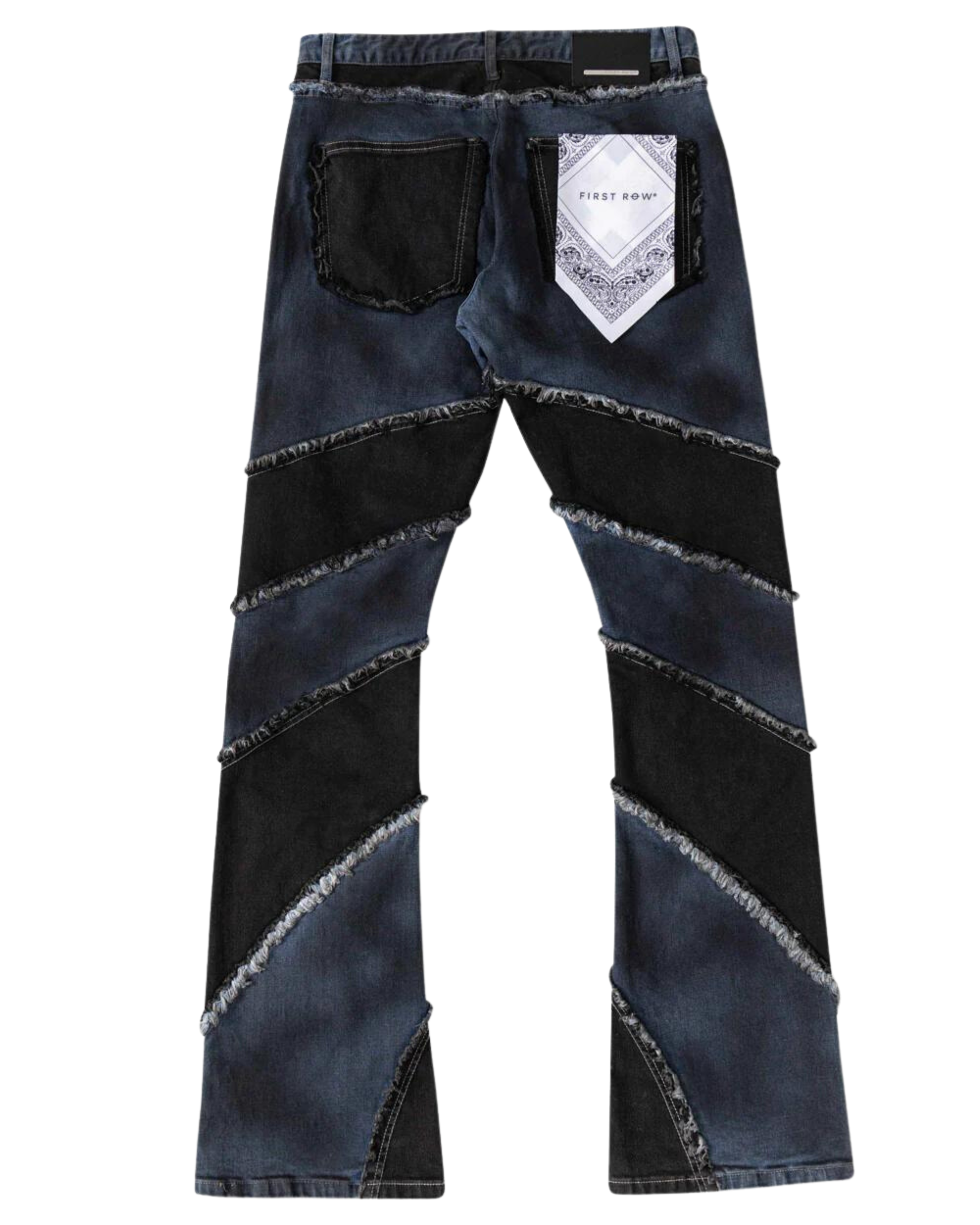 Cut & Sew Denim Pants