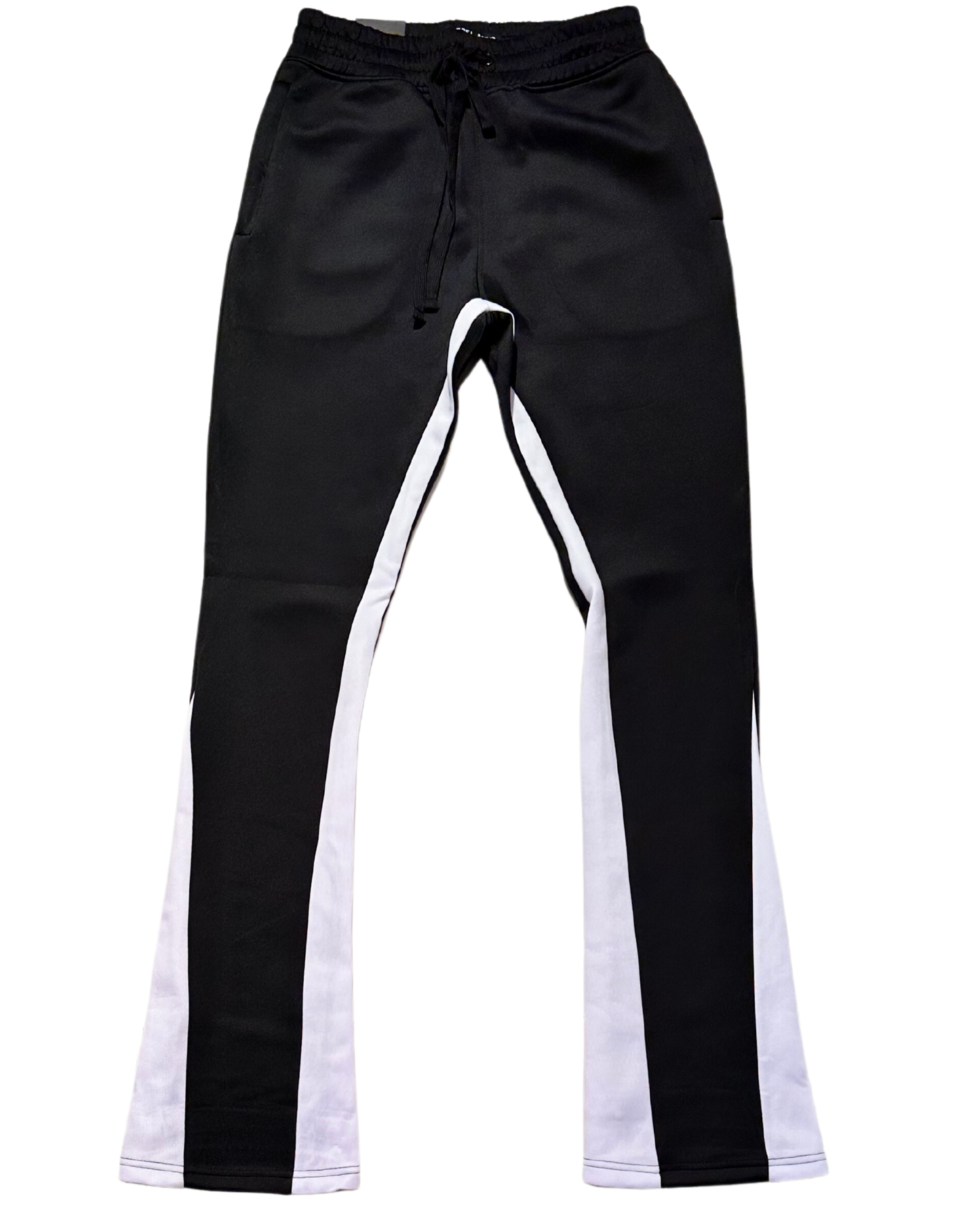 Stripe Stacked Sweatpants 100-411