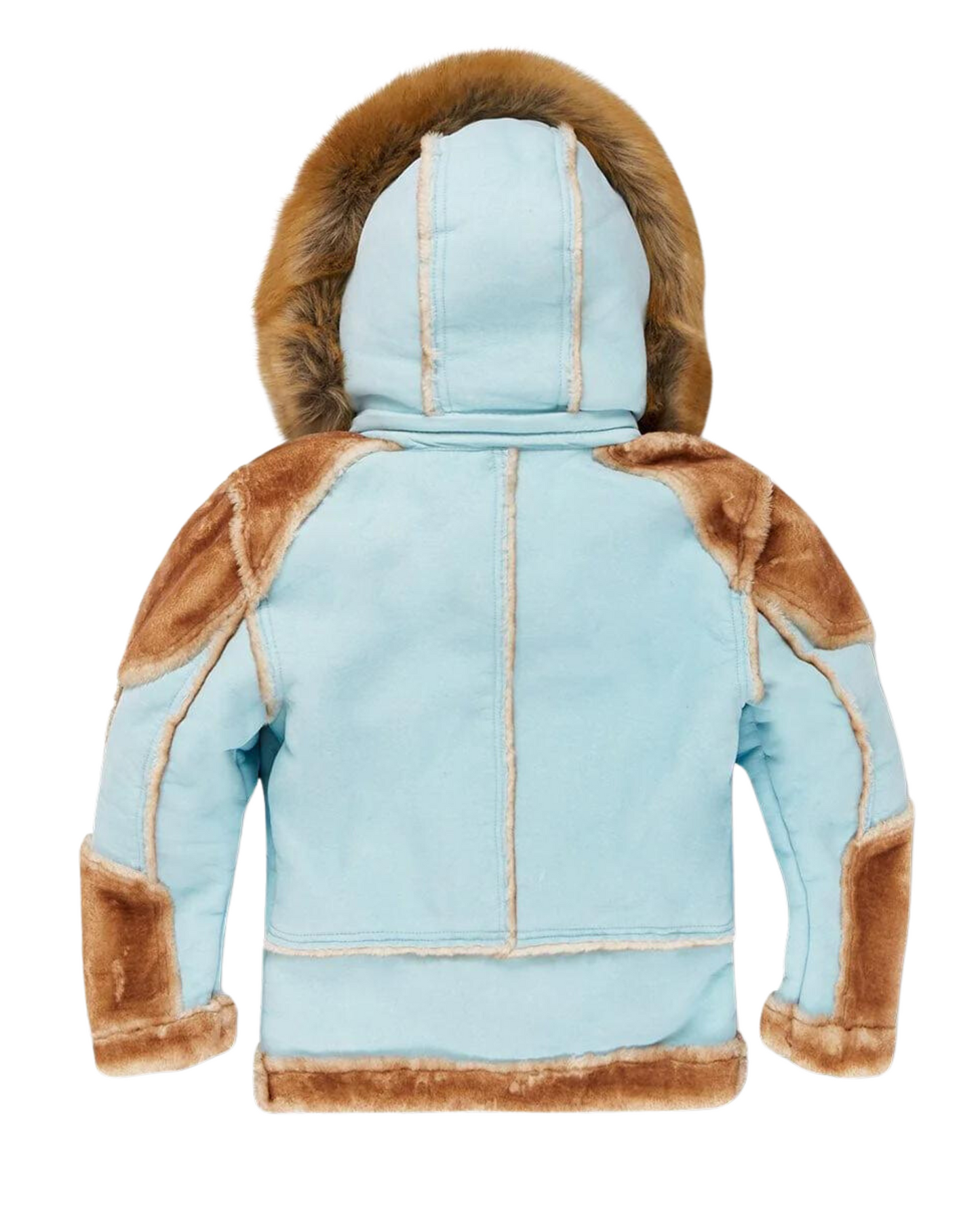 Kids El Jefe Shearling Moto Jacket