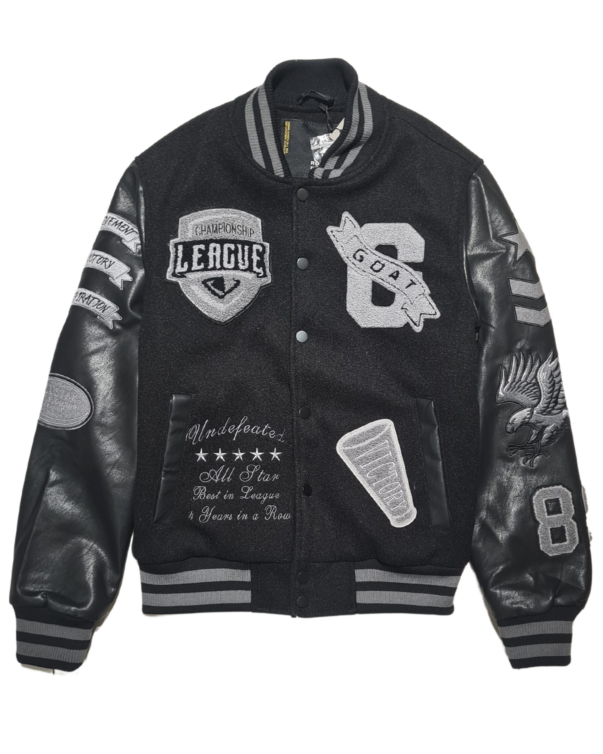 Undefeated 2025 varsity jacket