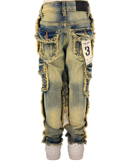 Kids Stacked Jeans 330011