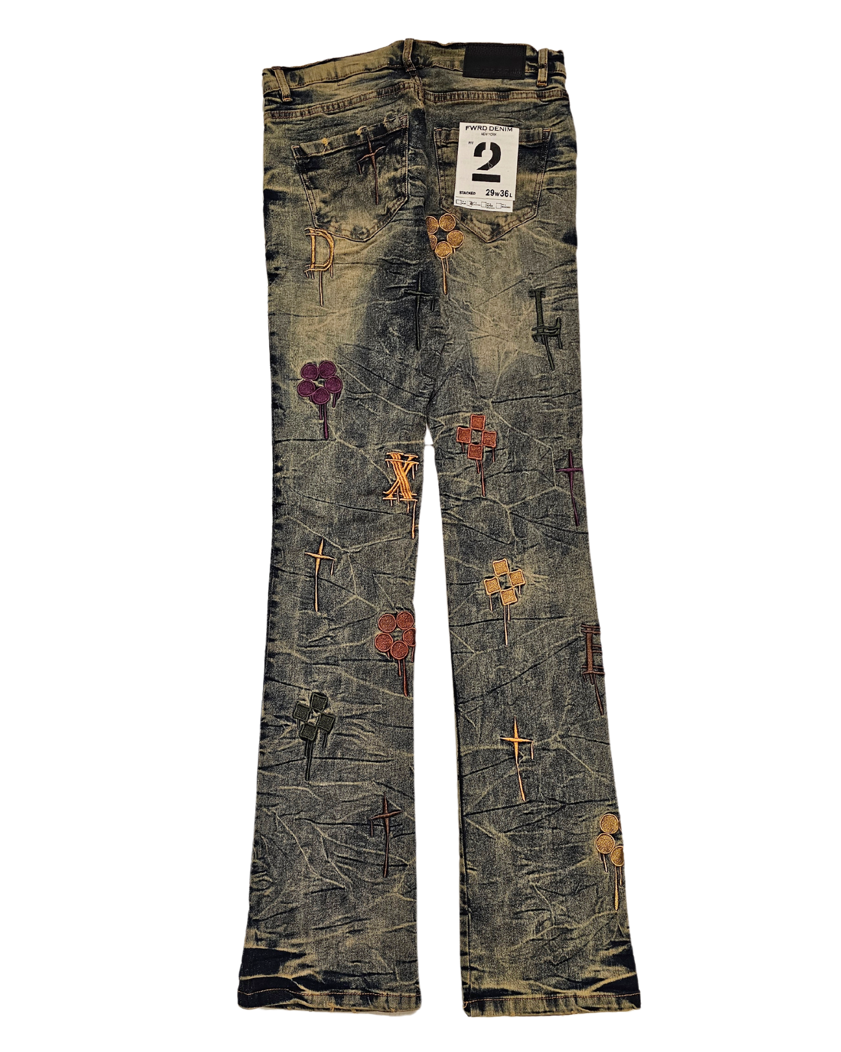 Drippy Logo Denim Jean