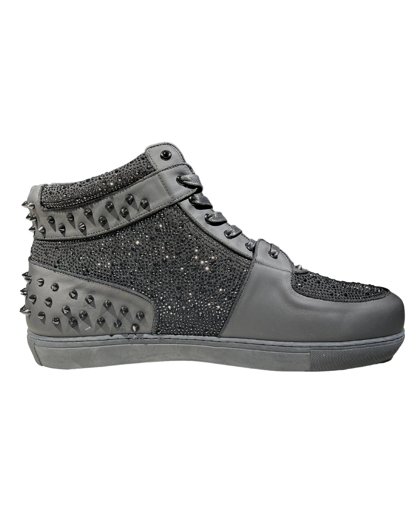 Rhinestone High Top Shoe