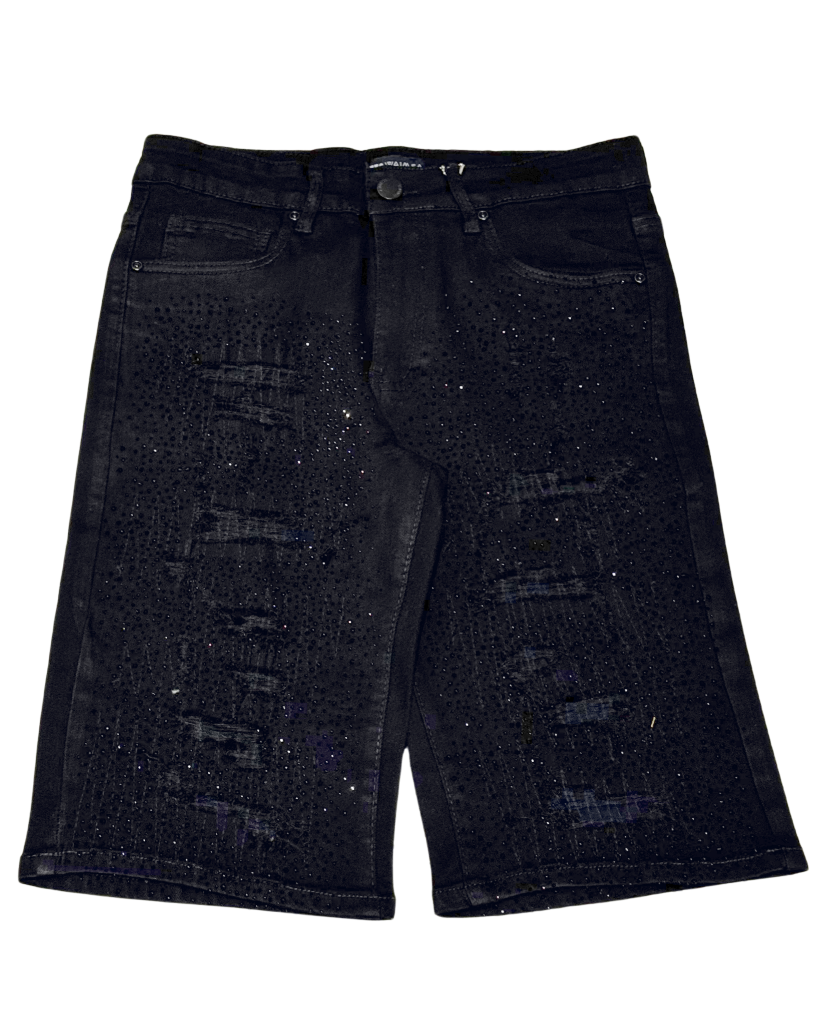 NY Ripped Skinny Fit Short M7516D
