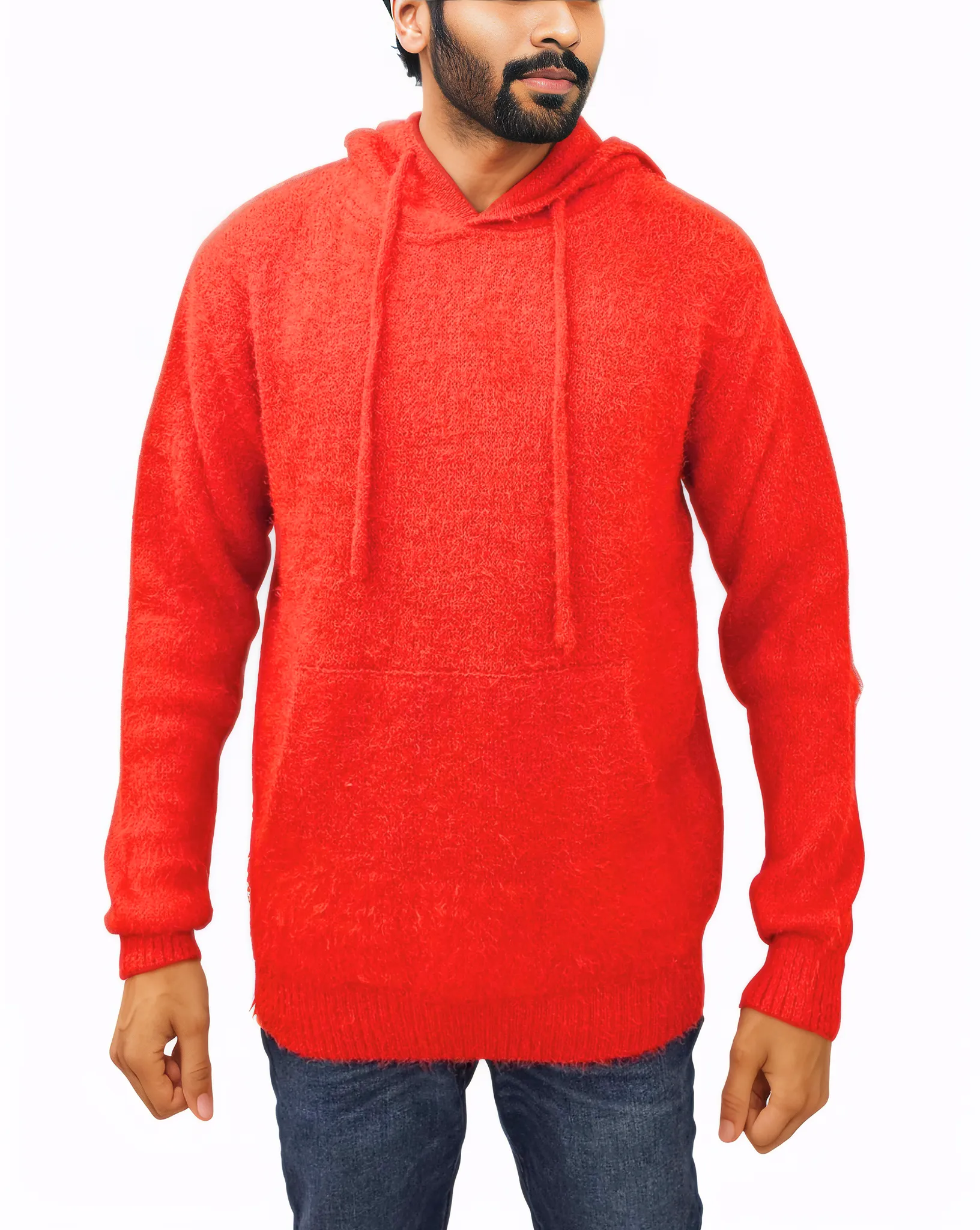 Knit Wool Hoody