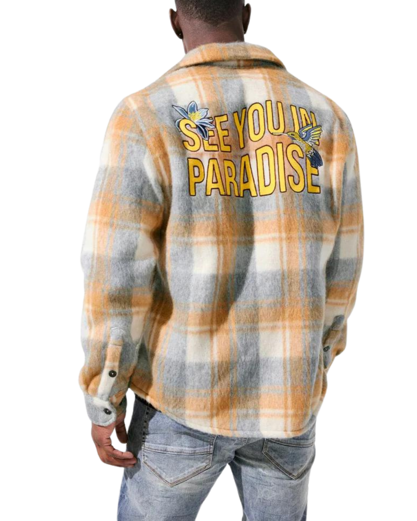 See You In Paradise Flannel Shacket 2552