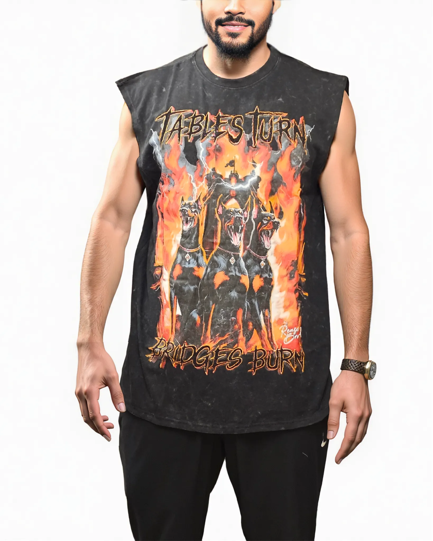 Tables Turn Sleeveless Shirt