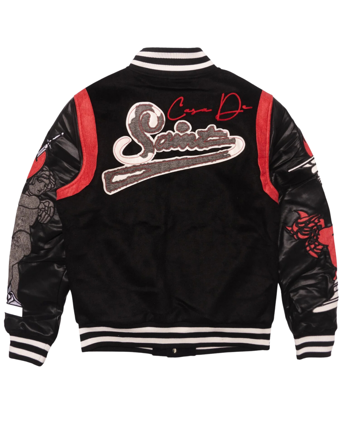 Casa De Wool Varsity Jacket F1071