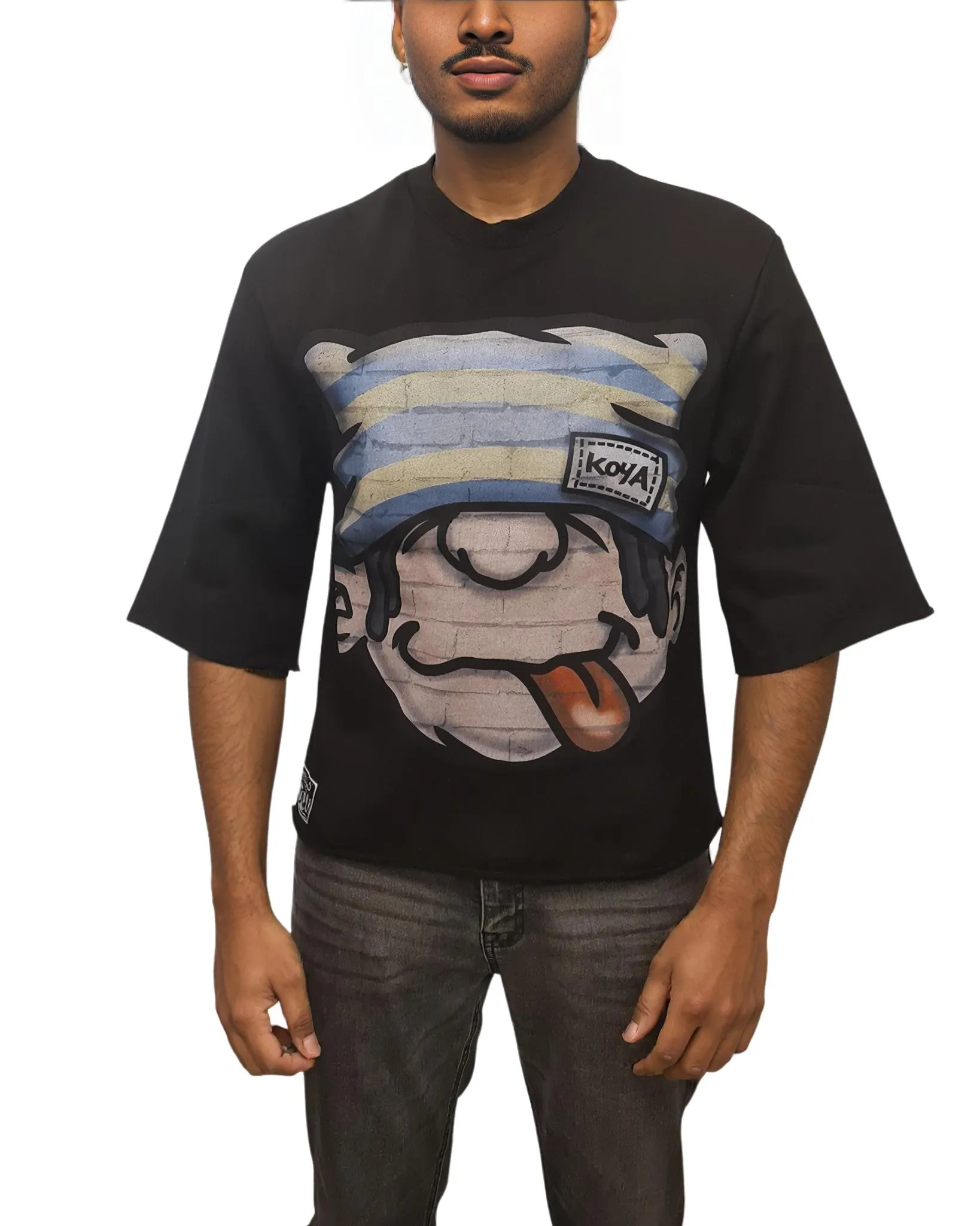 Brick Wall Dude Fleece Shirt