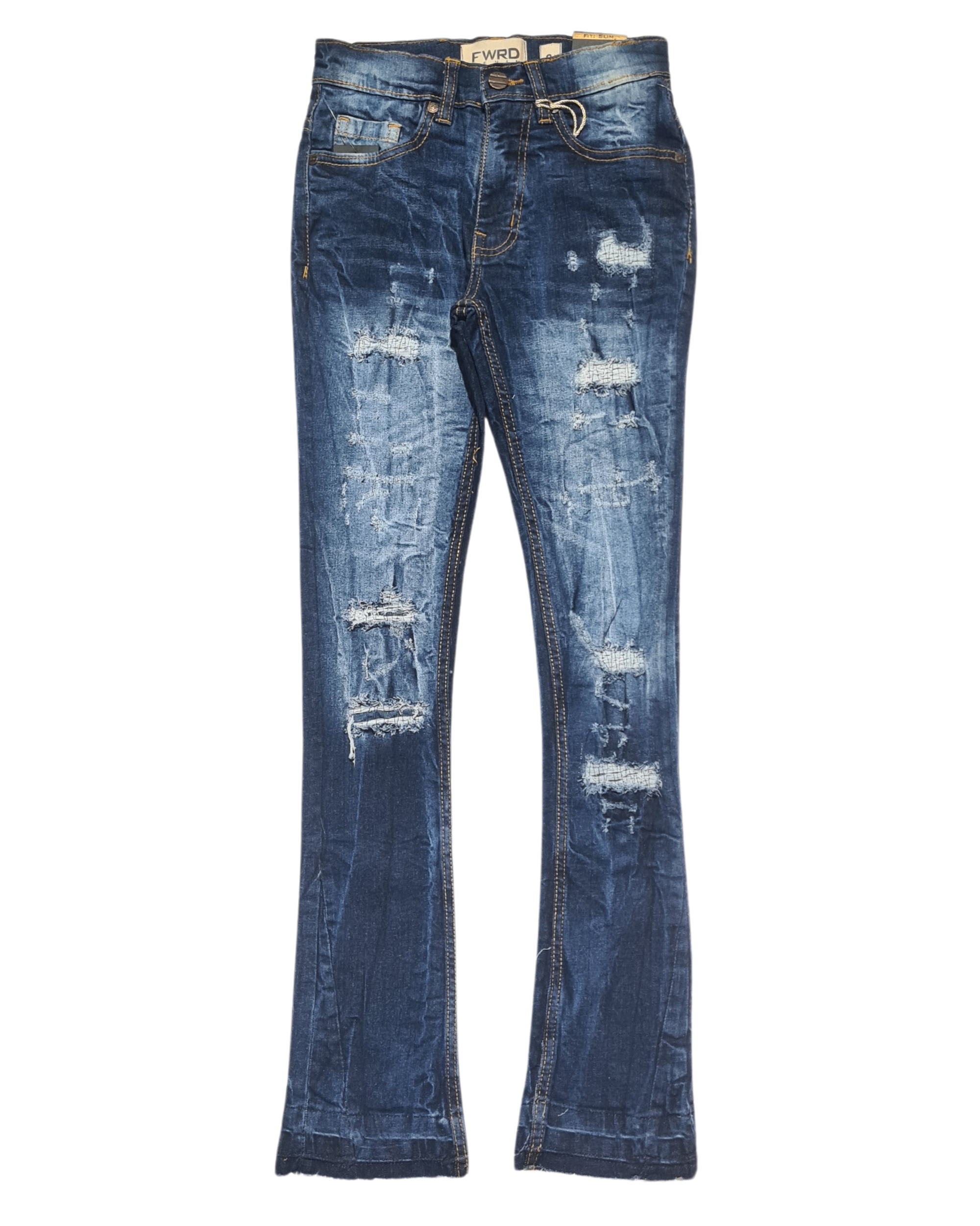 Kids Stacked Jeans 33893