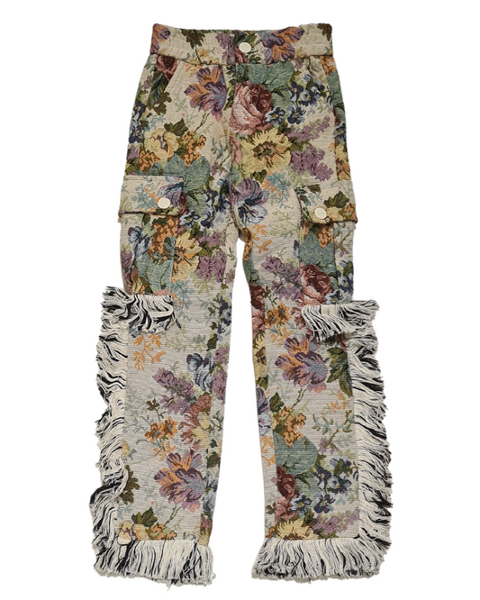 Kids Flowers Tapestry Pant