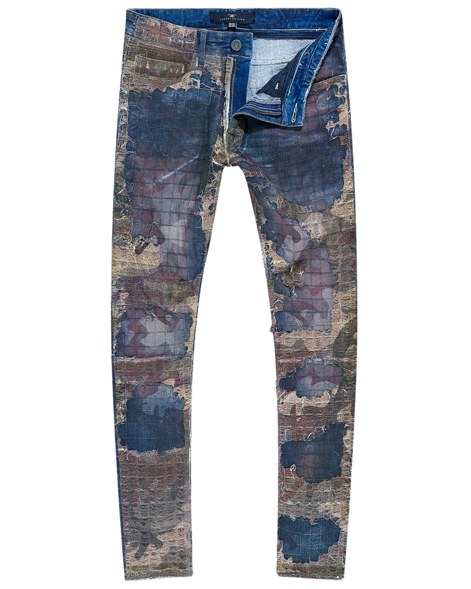 Amazon Boro Stacked Jeans 1170