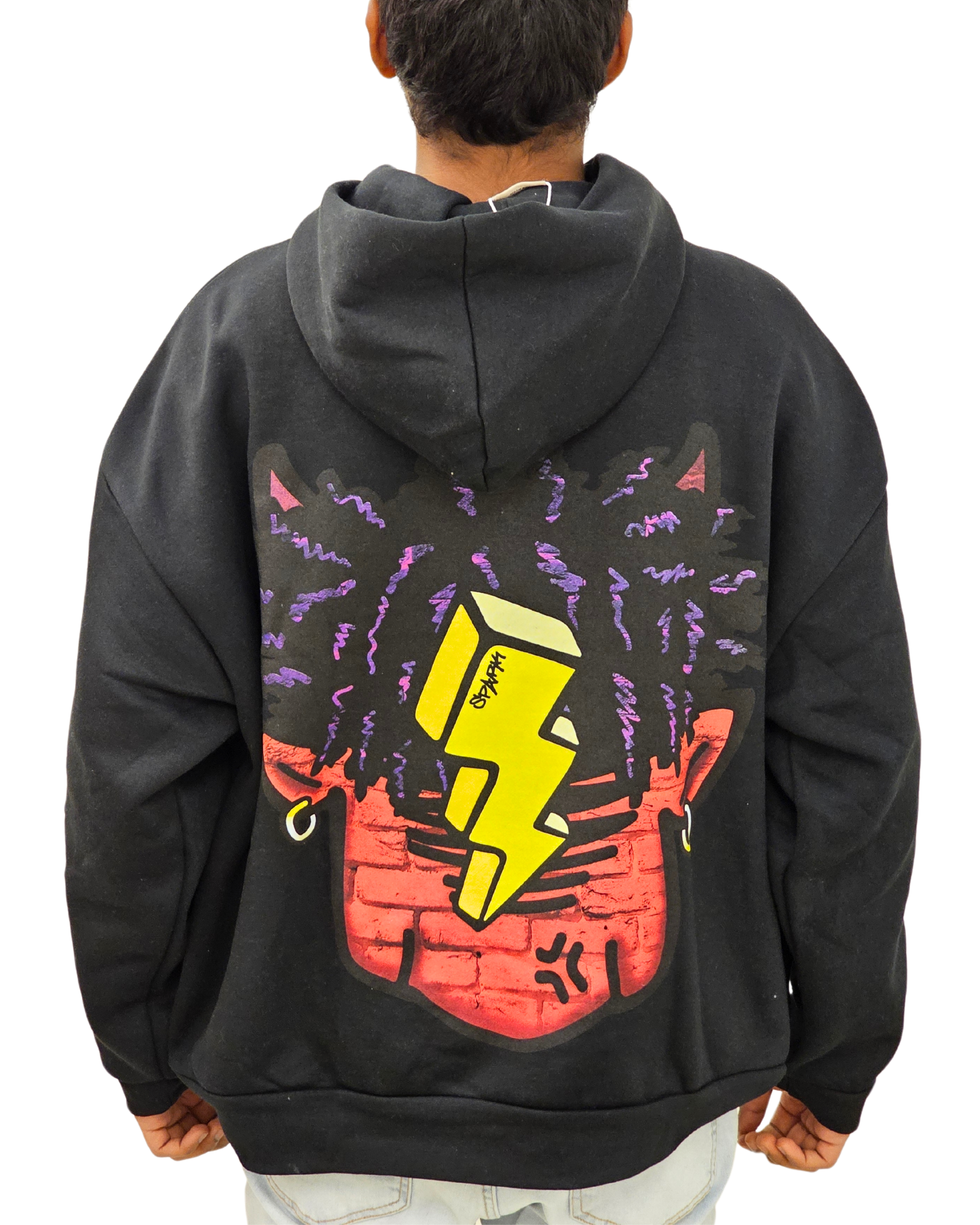 Angry Devil face Hoodie