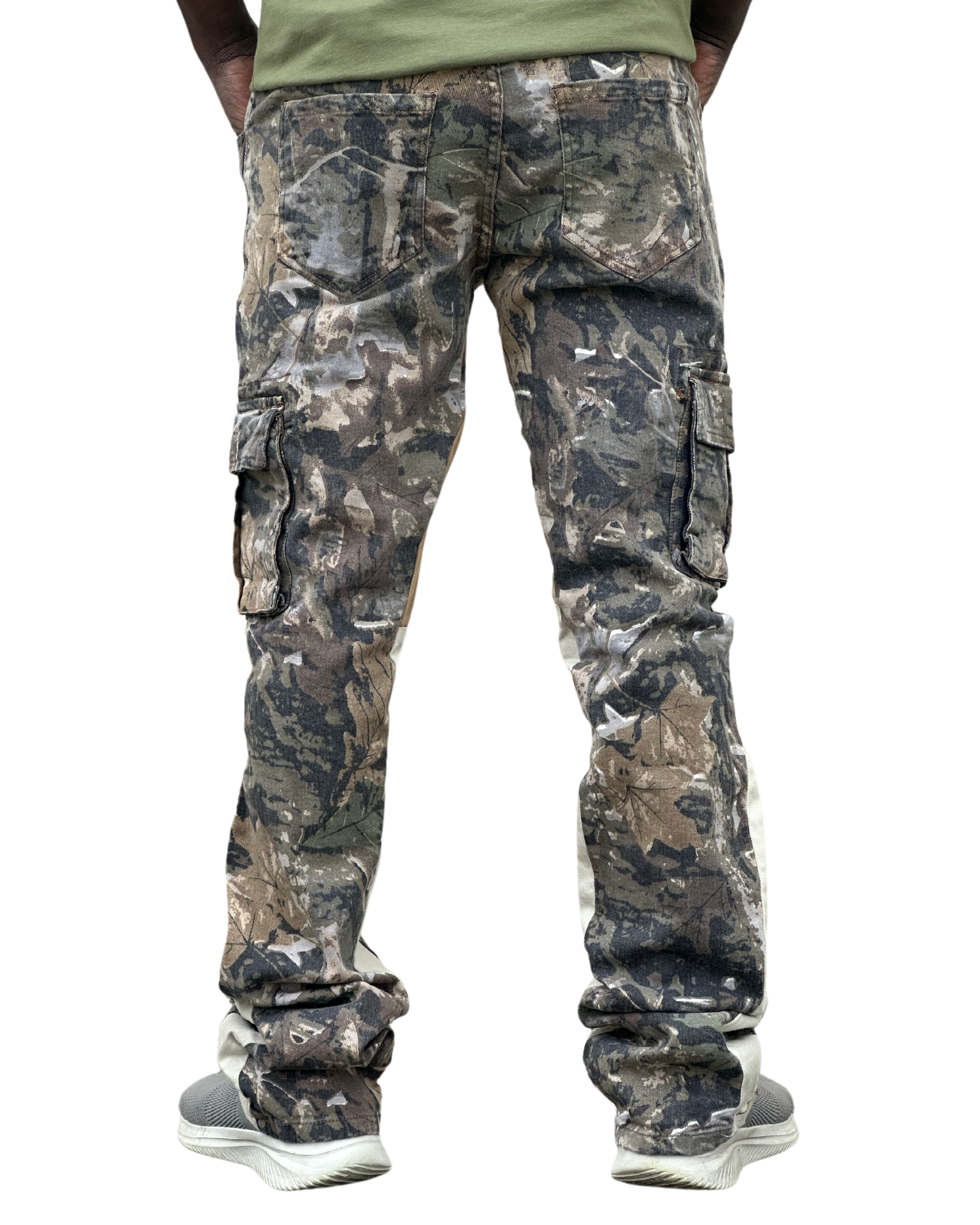 Camo Stacked Jeans 33959A