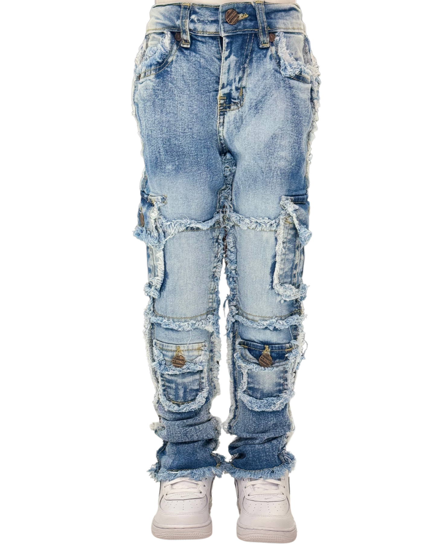 Kids Stacked Jeans 330011