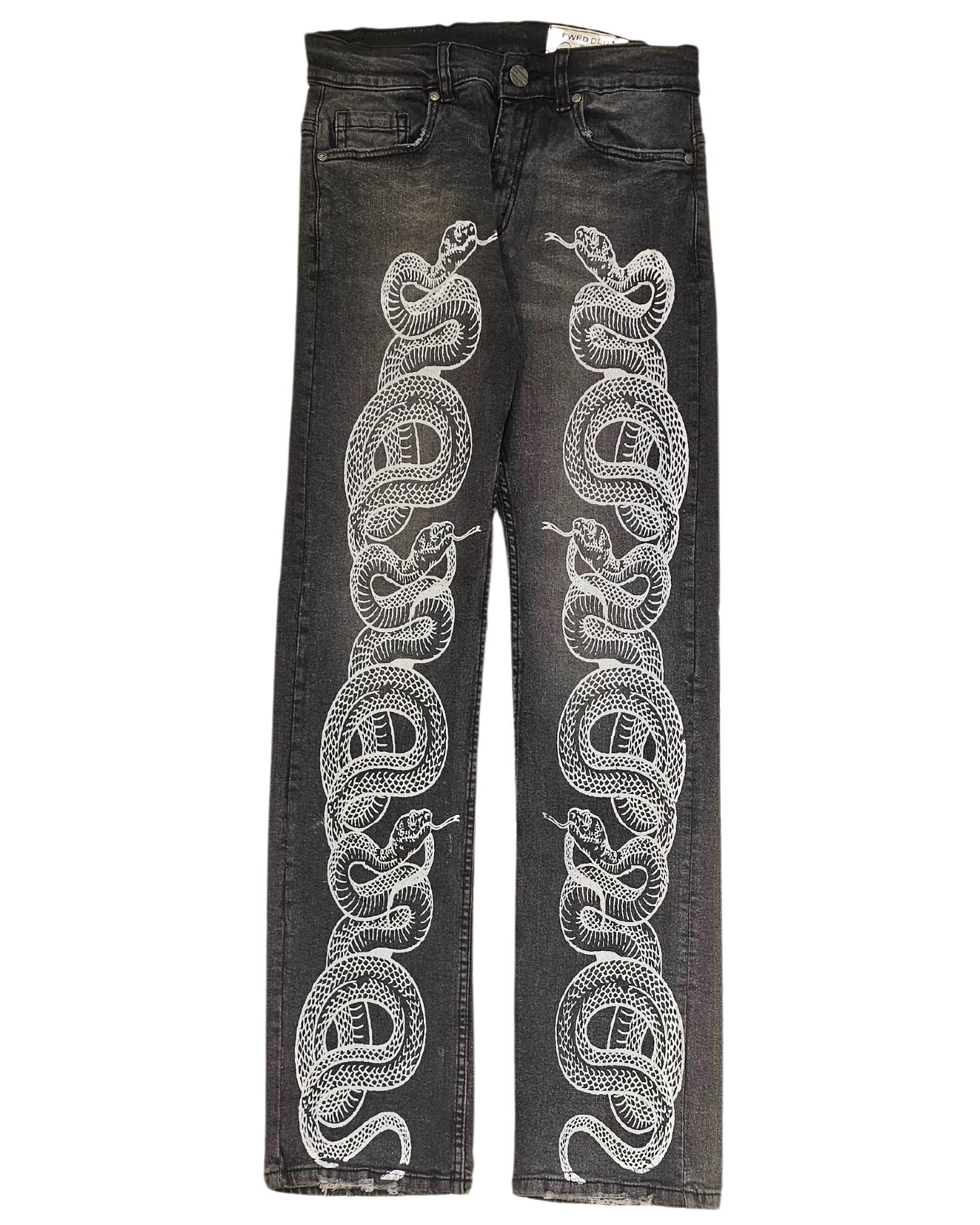 Snake Denim Jean