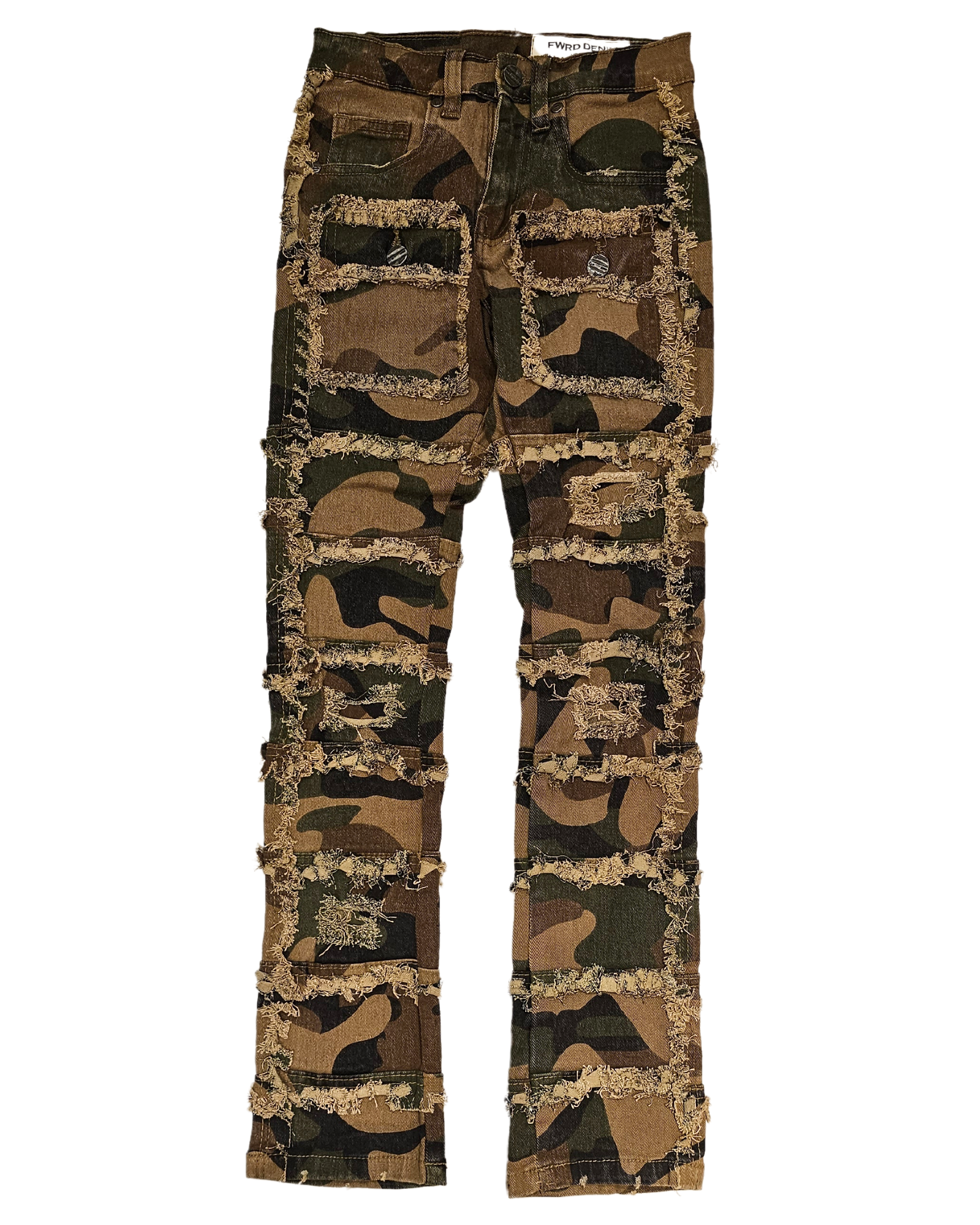 Kids Static Layer Camo Jean 330044