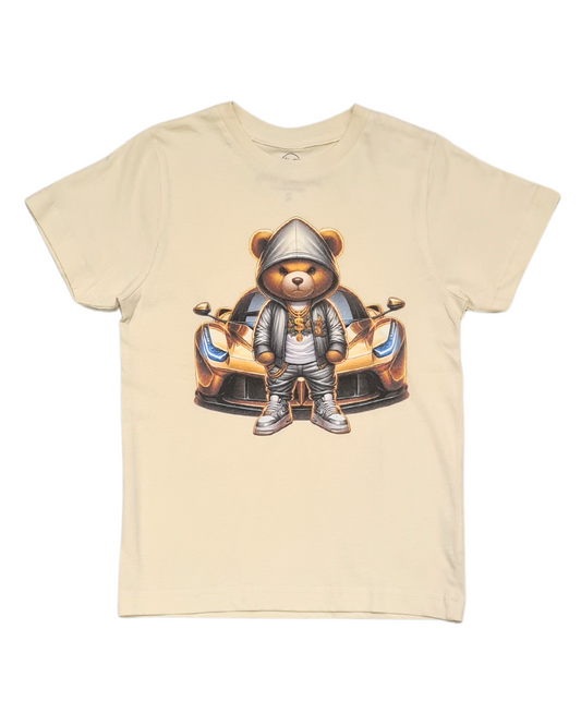 Kids Golden Teddy Bear Shirt