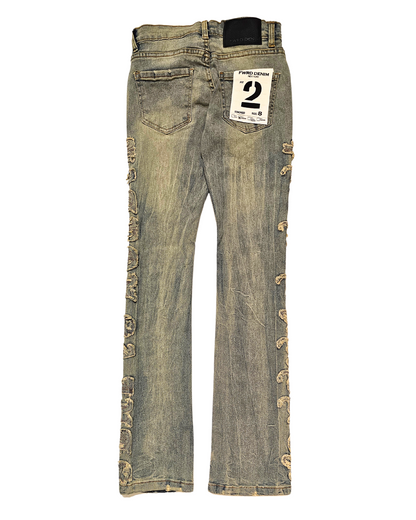 Kids Stacked Jean 330129