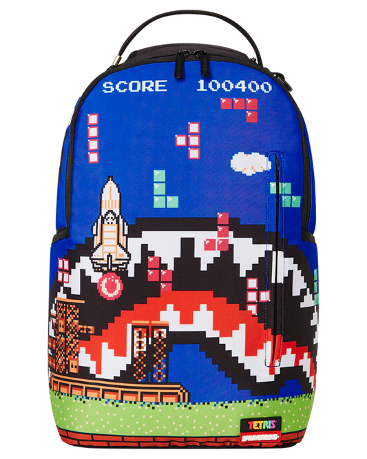 Tetris Mind Game Backpack