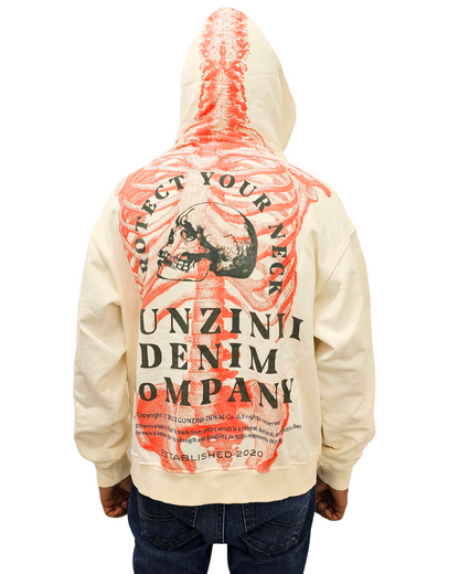 Skeleton Printed Hoodie