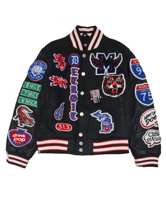 Kids Detroit Varsity Jacket