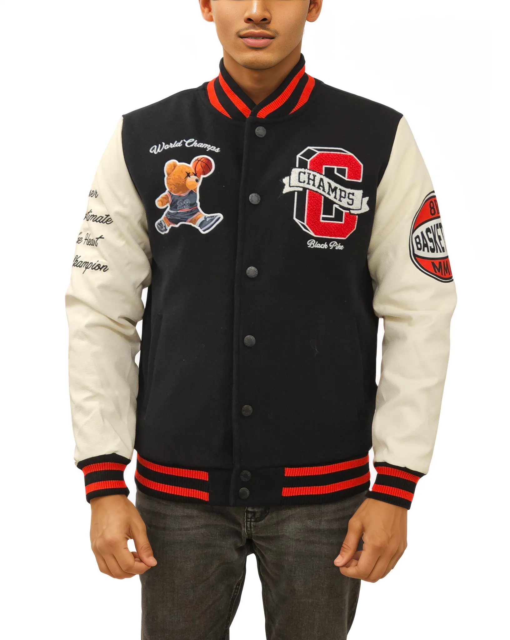 Basketball Champs Varsity Jacket